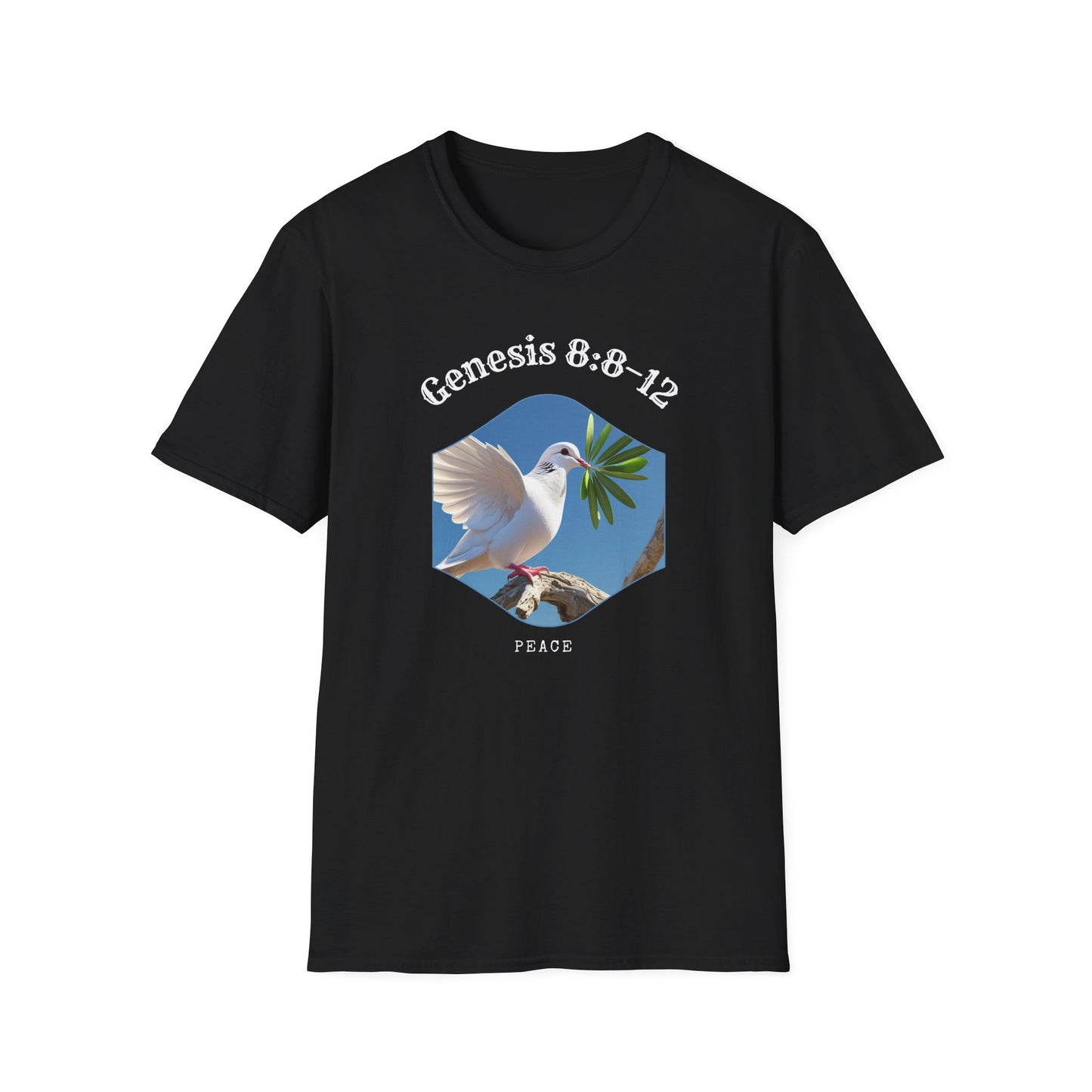 Dove signal of Peace "Genesis 8:8–12" Unisex T-Shirt