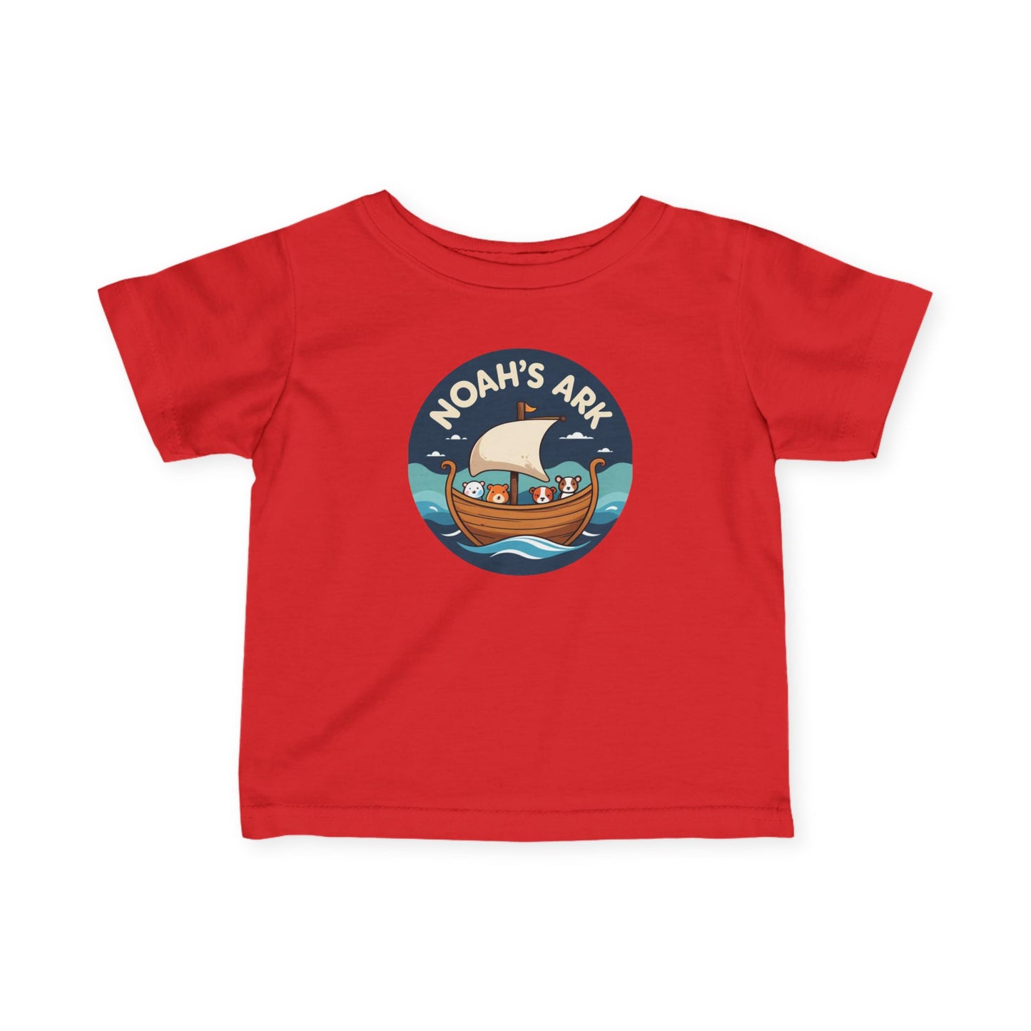 Noah's Ark Infant Tee - Cute Baby Shirt, Toddler Outfit, Baby Gift, Newborn Clothing, Kids' Tee