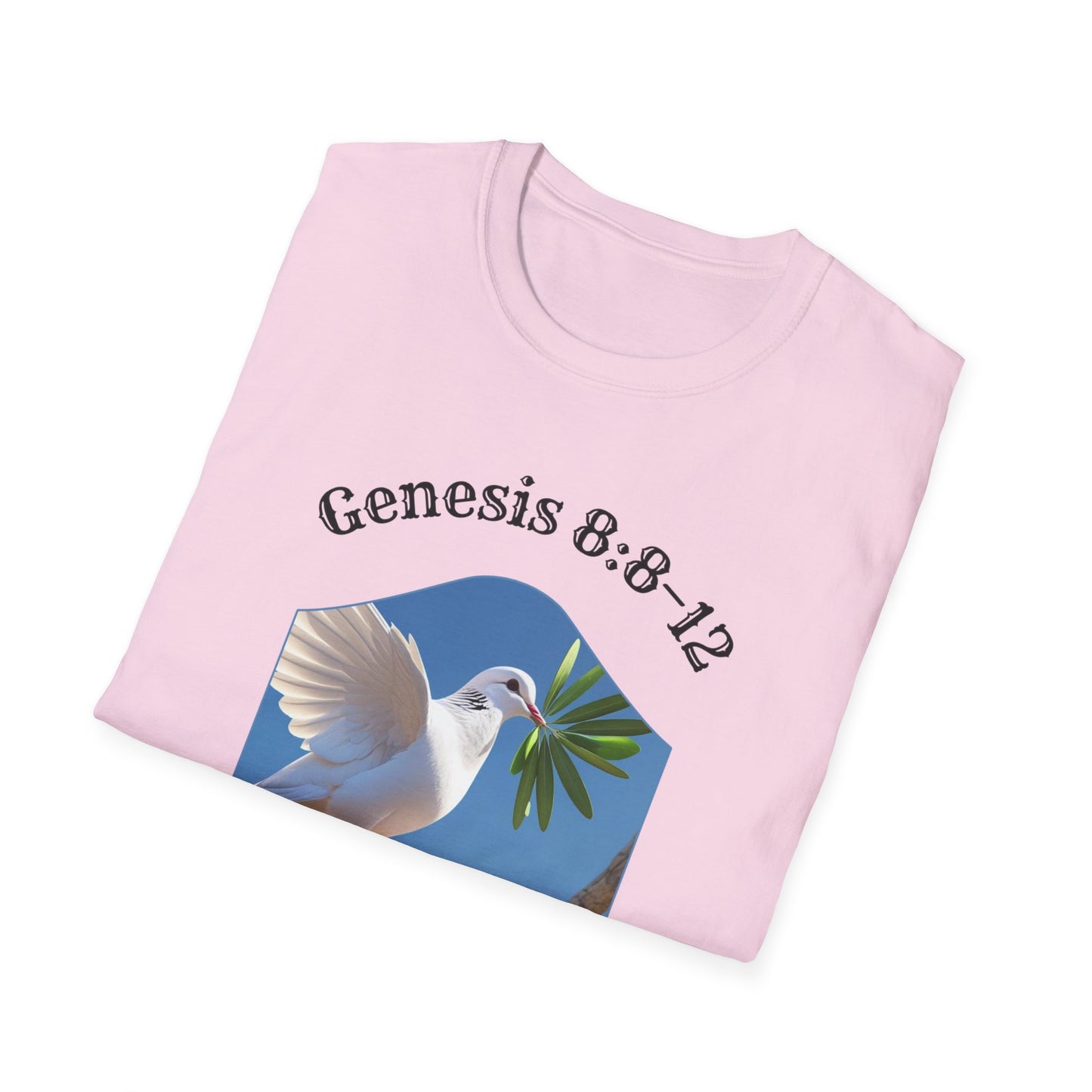 Dove signal of Peace "Genesis 8:8–12" Unisex T-Shirt