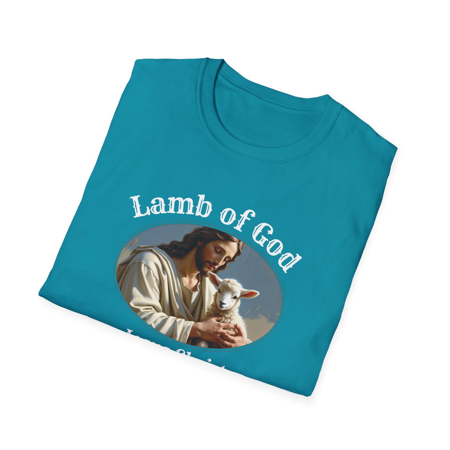 Christian Graphic Tee - Lamb Of God, Jesus Christ
