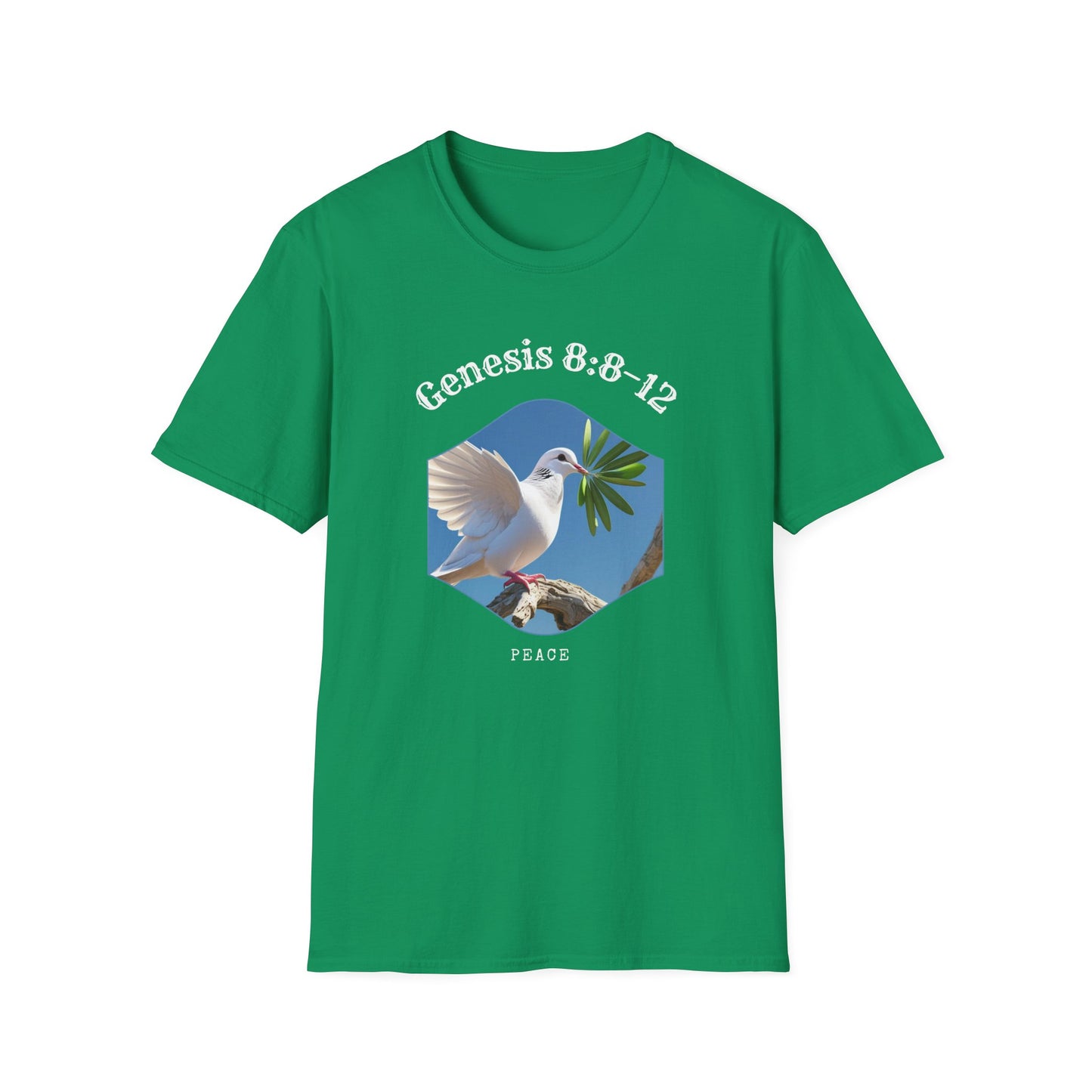 Dove signal of Peace "Genesis 8:8–12" Unisex T-Shirt