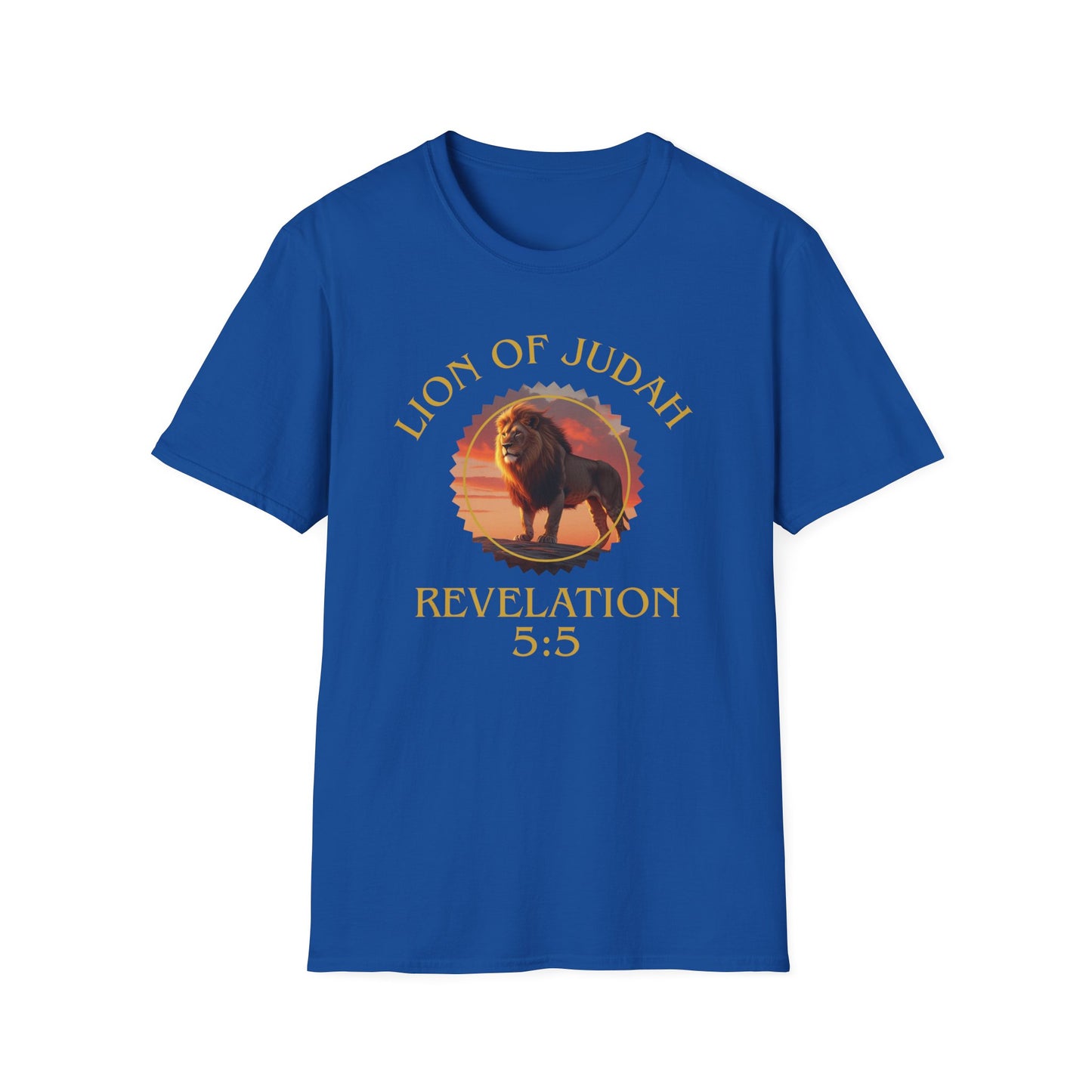 Lion of Judah Christian Unisex T-Shirt - Revelation 5:5