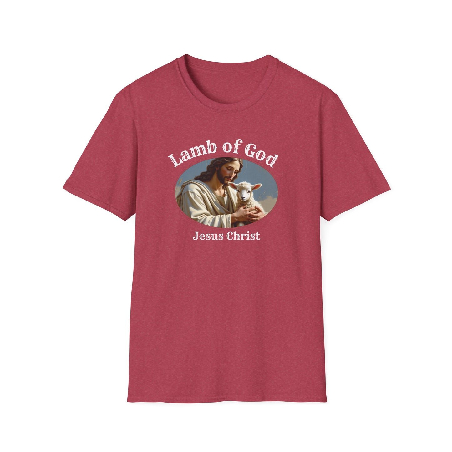 Christian Graphic Tee - Lamb Of God, Jesus Christ