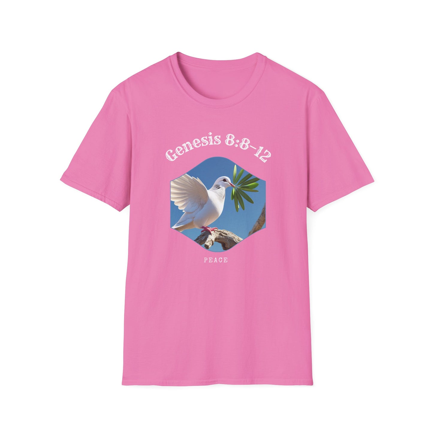 Dove signal of Peace "Genesis 8:8–12" Unisex T-Shirt