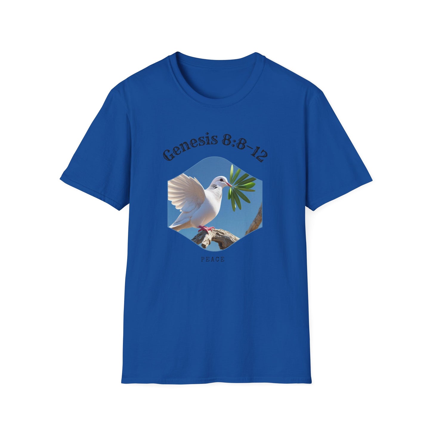 Dove signal of Peace "Genesis 8:8–12" Unisex T-Shirt
