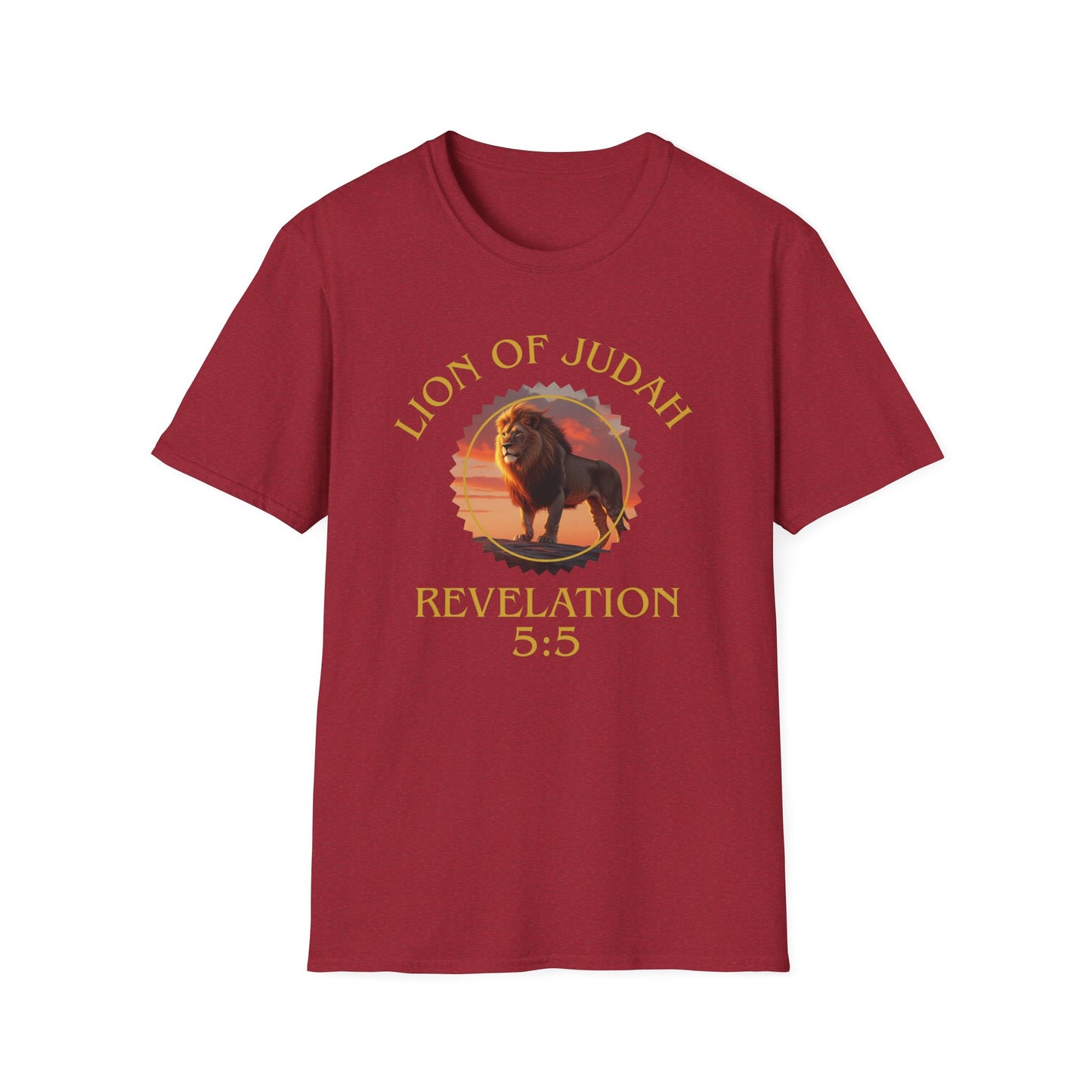 Lion of Judah Christian Unisex T-Shirt - Revelation 5:5