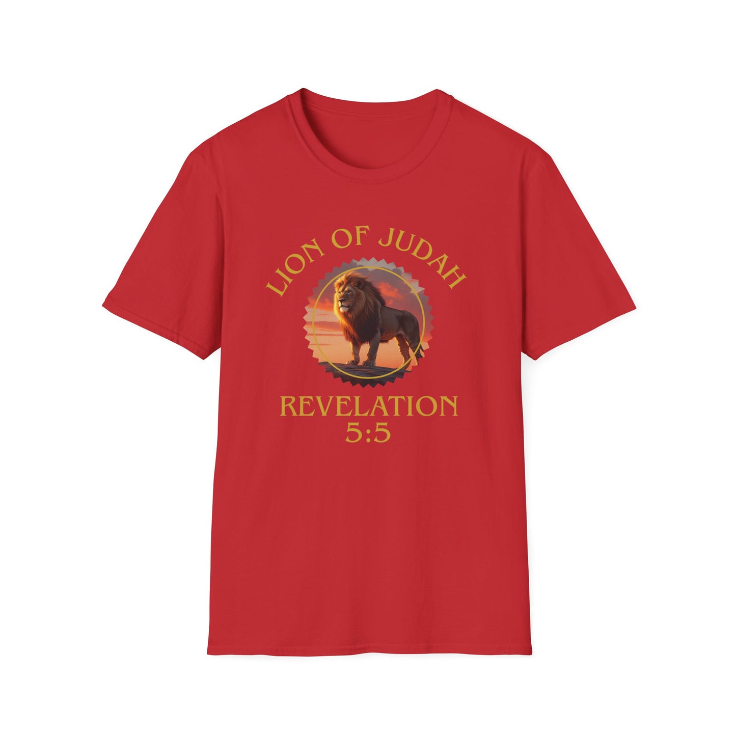 Lion of Judah Christian Unisex T-Shirt - Revelation 5:5