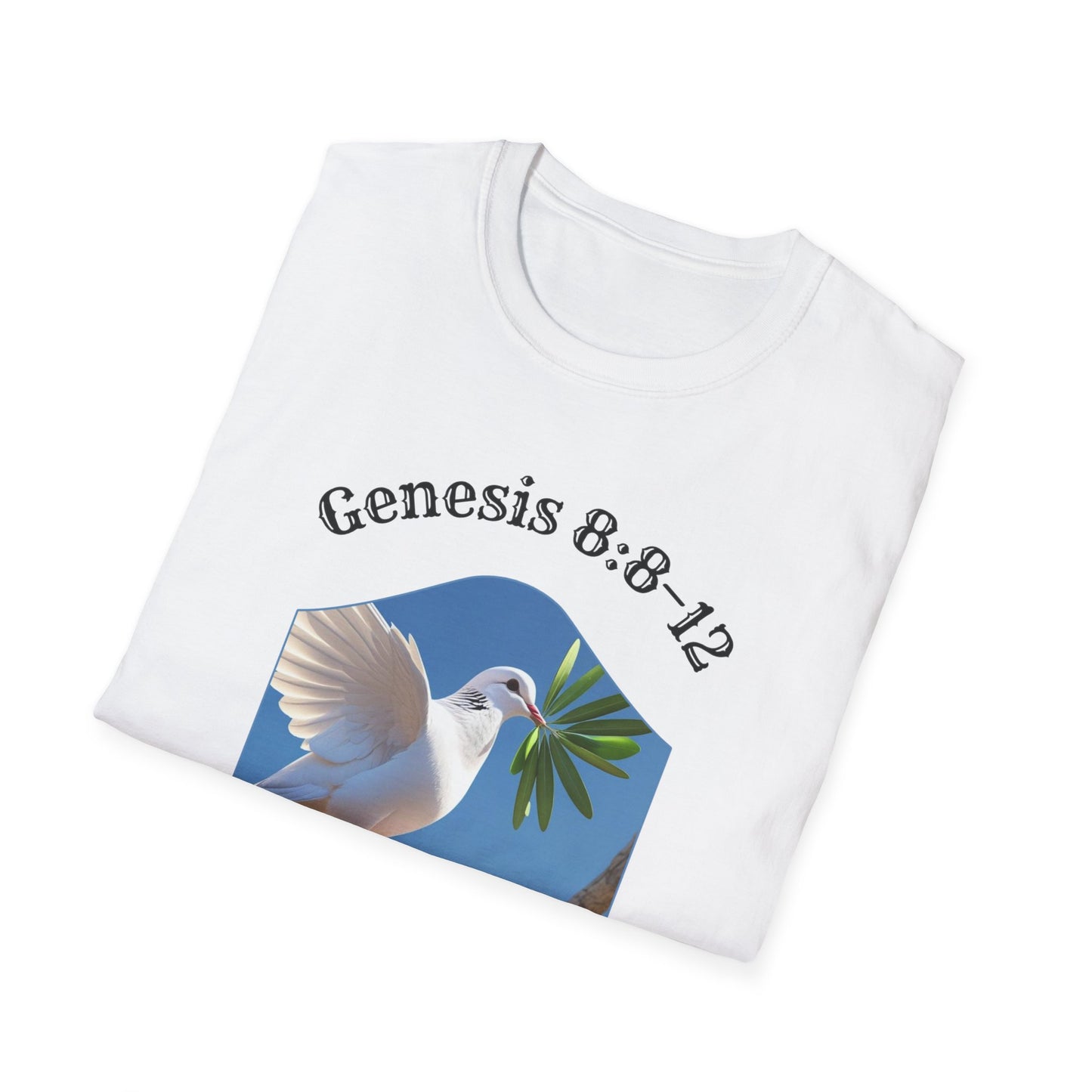 Dove signal of Peace "Genesis 8:8–12" Unisex T-Shirt