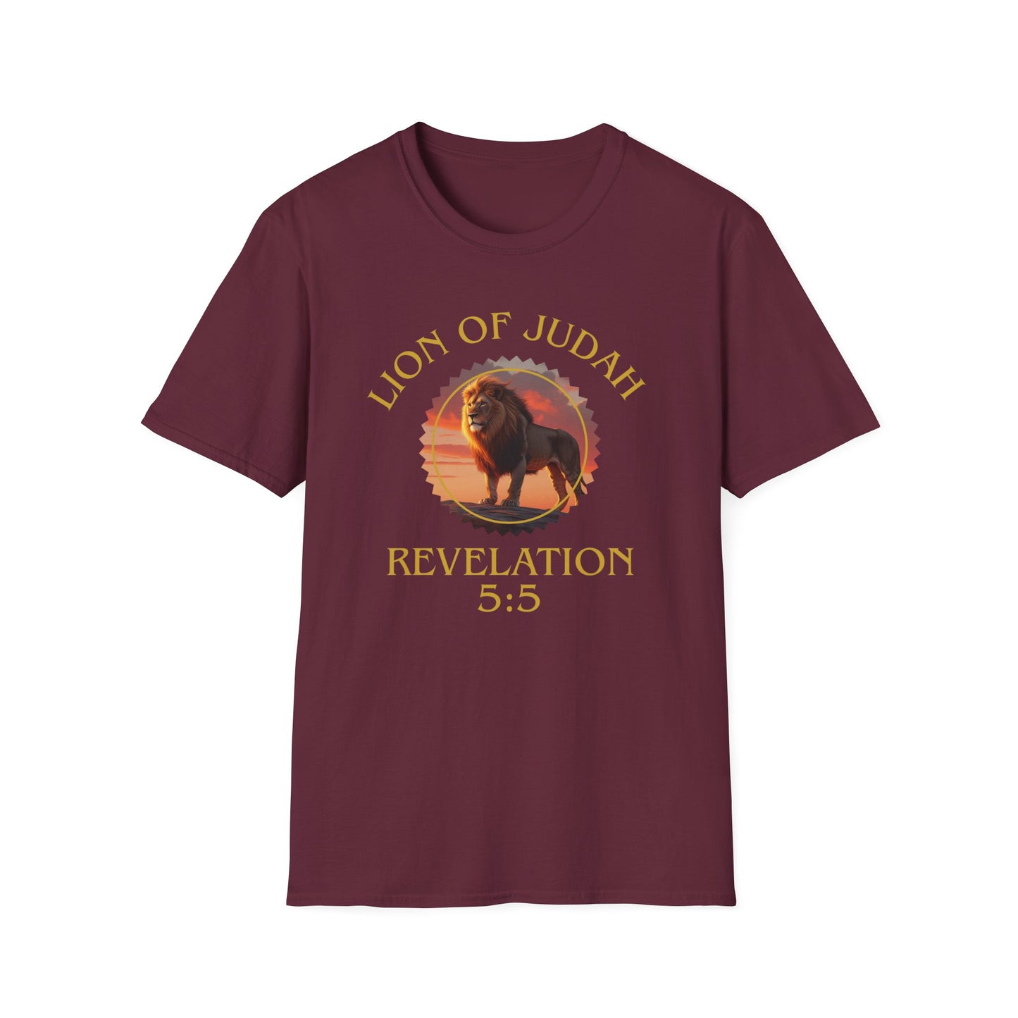 Lion of Judah Christian Unisex T-Shirt - Revelation 5:5