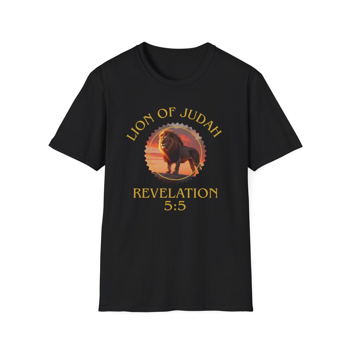 Lion of Judah Christian Unisex T-Shirt - Revelation 5:5