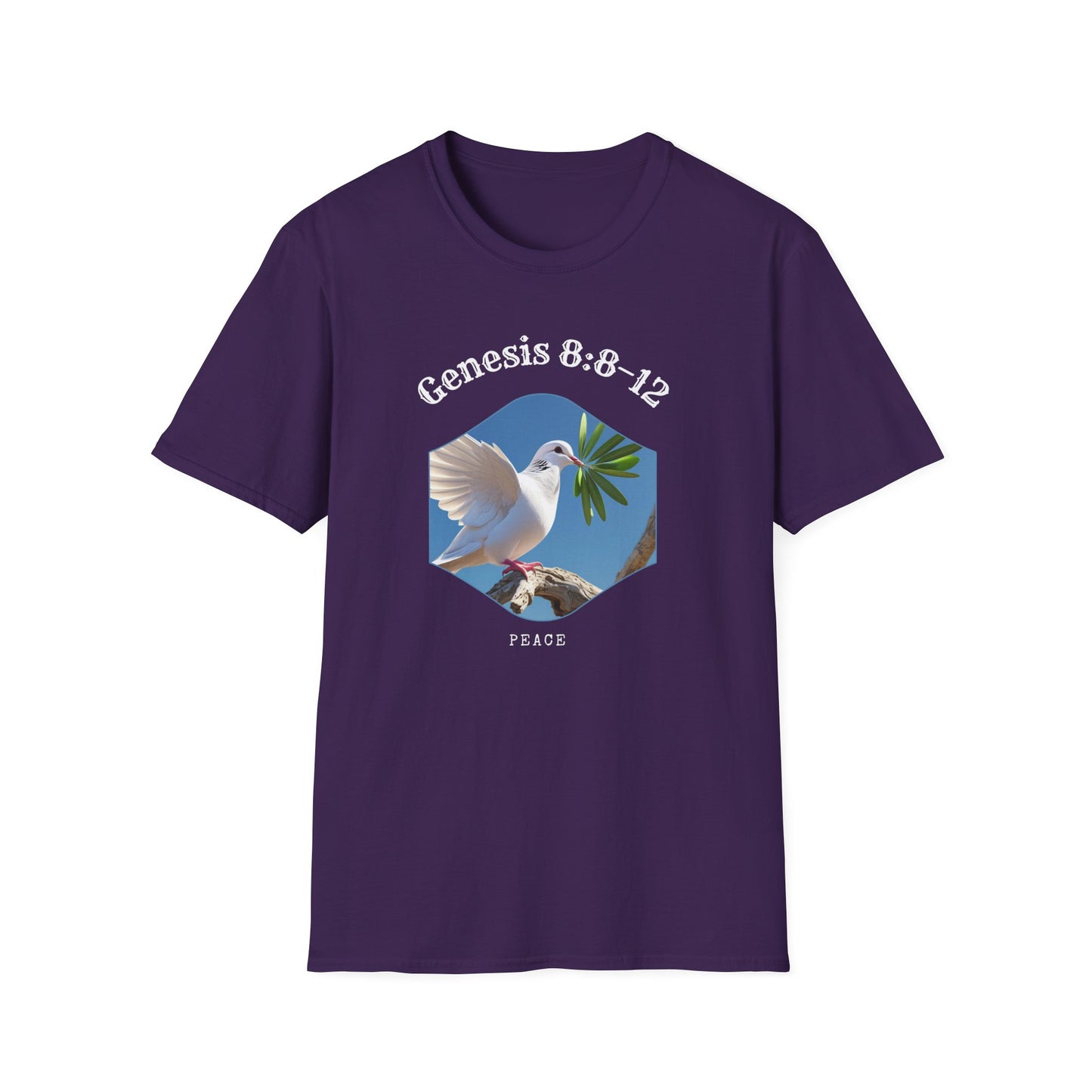 Dove signal of Peace "Genesis 8:8–12" Unisex T-Shirt