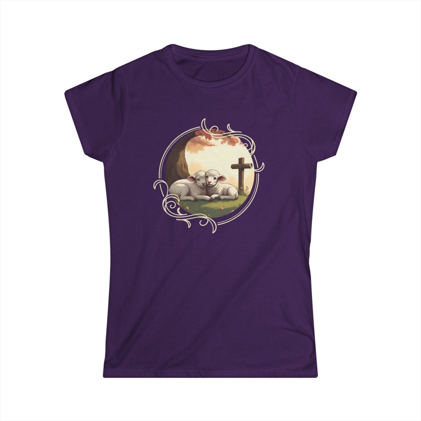 Womens Lamb Christian t-shirt