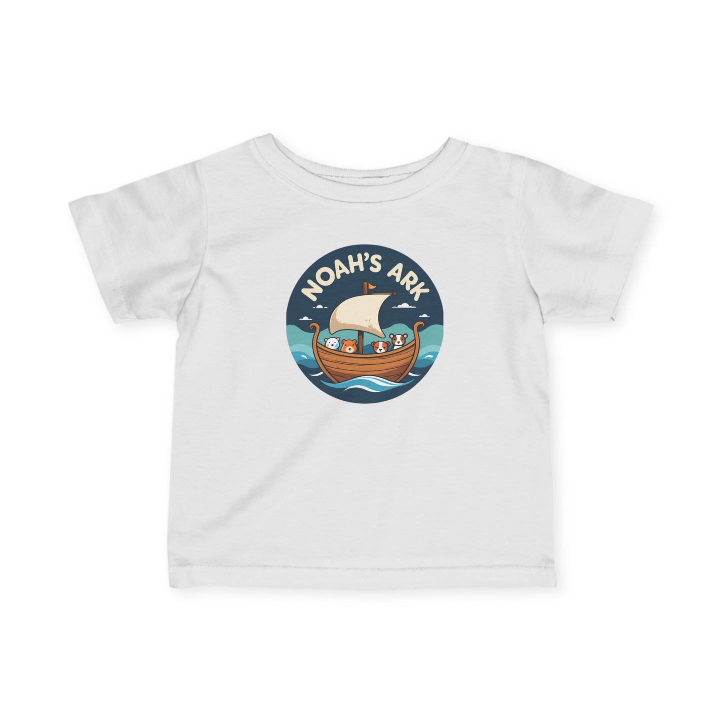 Noah's Ark Infant Tee - Cute Baby Shirt, Toddler Outfit, Baby Gift, Newborn Clothing, Kids' Tee