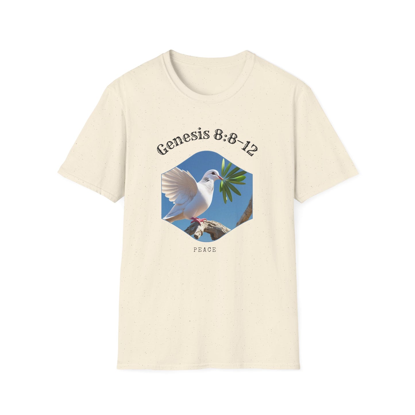Dove signal of Peace "Genesis 8:8–12" Unisex T-Shirt