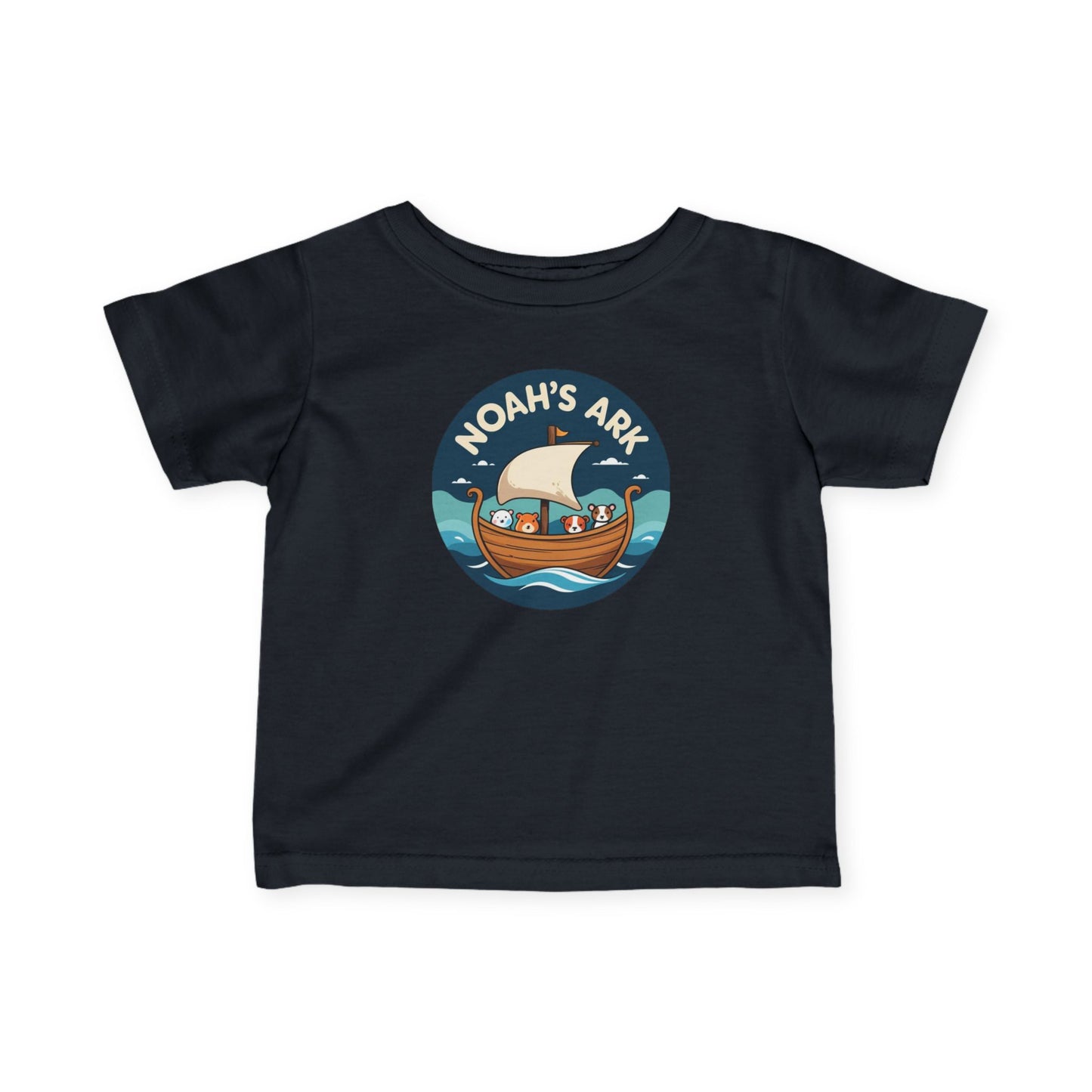 Noah's Ark Infant Tee - Cute Baby Shirt, Toddler Outfit, Baby Gift, Newborn Clothing, Kids' Tee