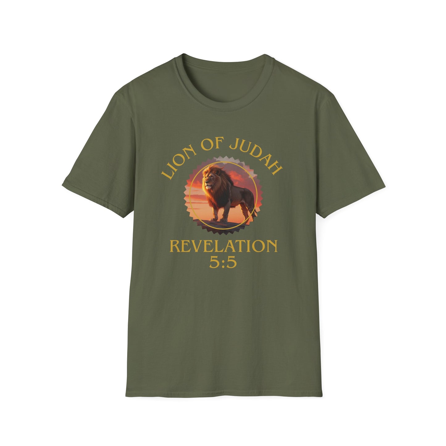 Lion of Judah Christian Unisex T-Shirt - Revelation 5:5