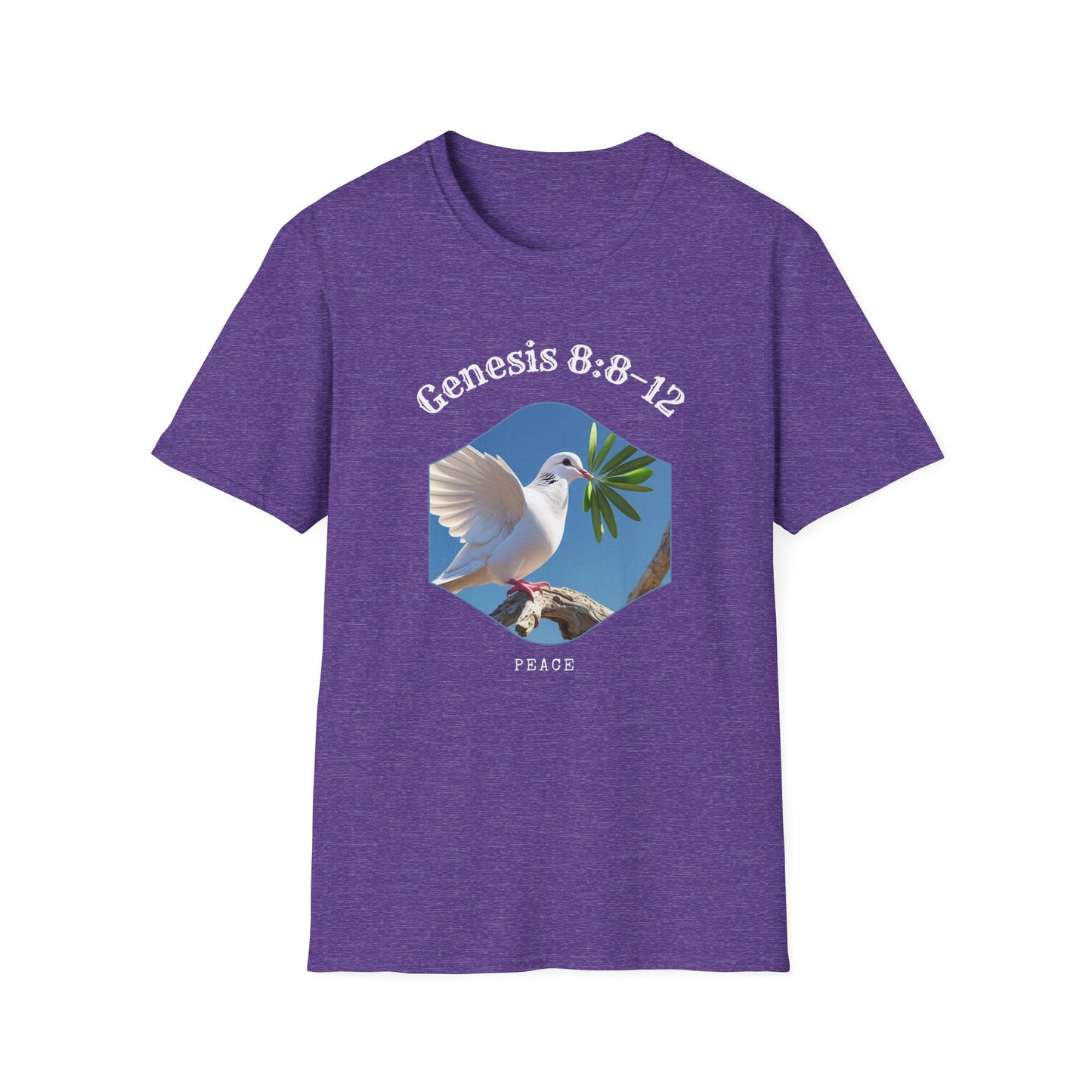Dove signal of Peace "Genesis 8:8–12" Unisex T-Shirt