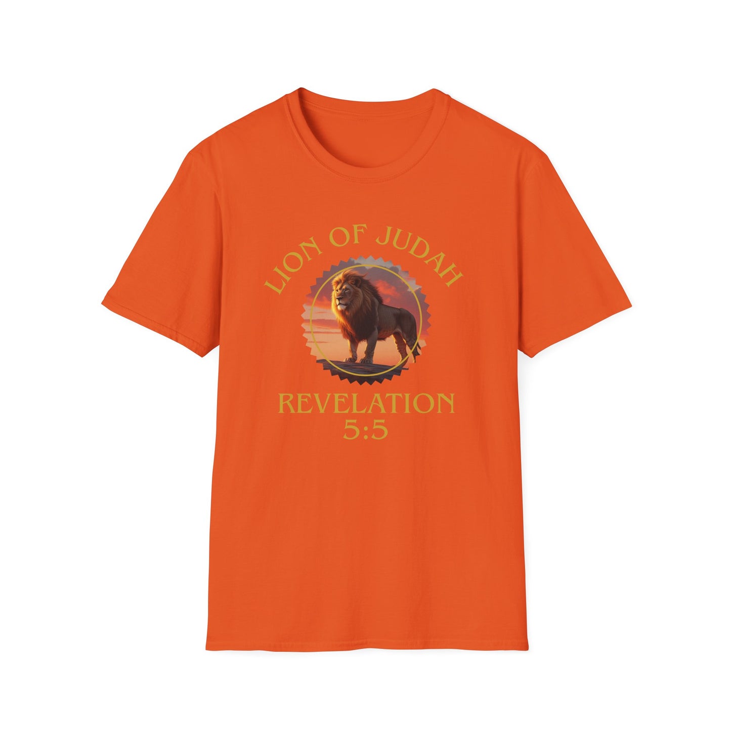 Lion of Judah Christian Unisex T-Shirt - Revelation 5:5