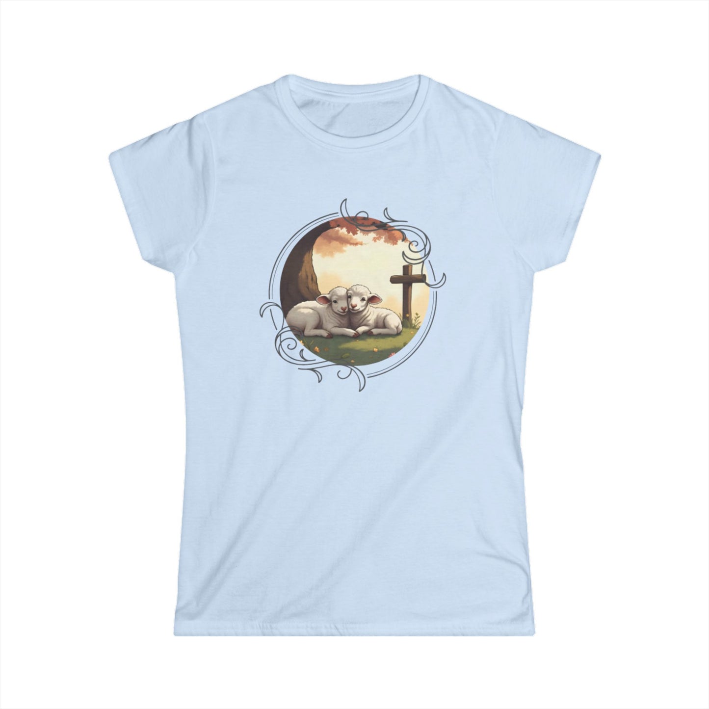 Womens Lamb Christian t-shirt