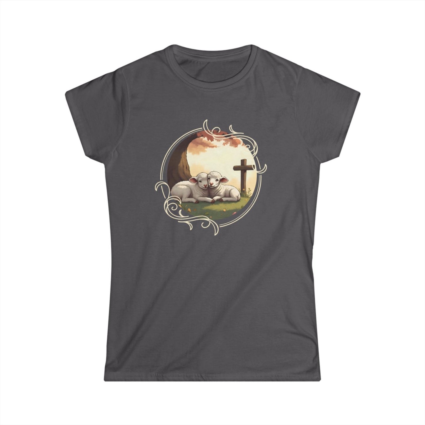 Womens Lamb Christian t-shirt
