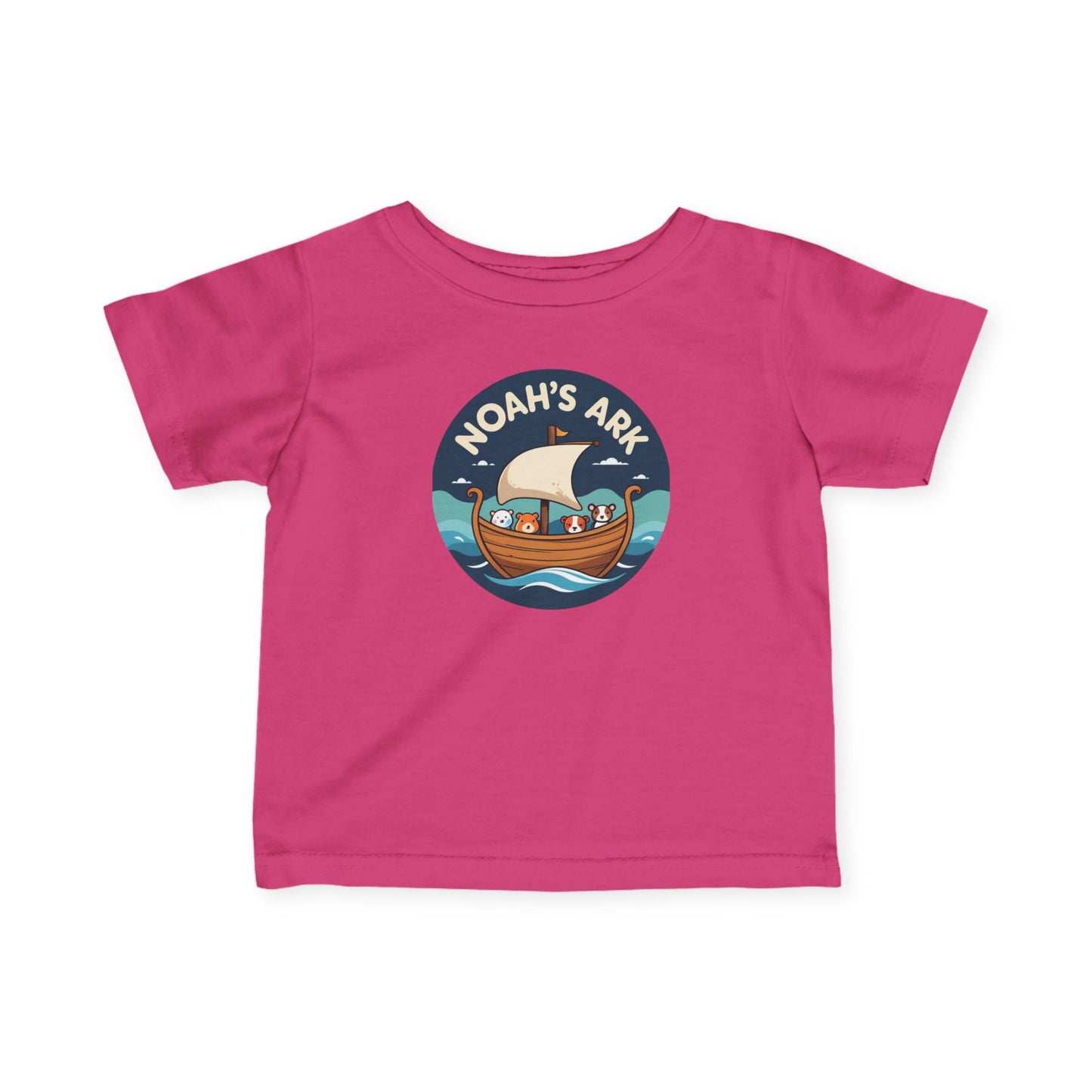 Noah's Ark Infant Tee - Cute Baby Shirt, Toddler Outfit, Baby Gift, Newborn Clothing, Kids' Tee