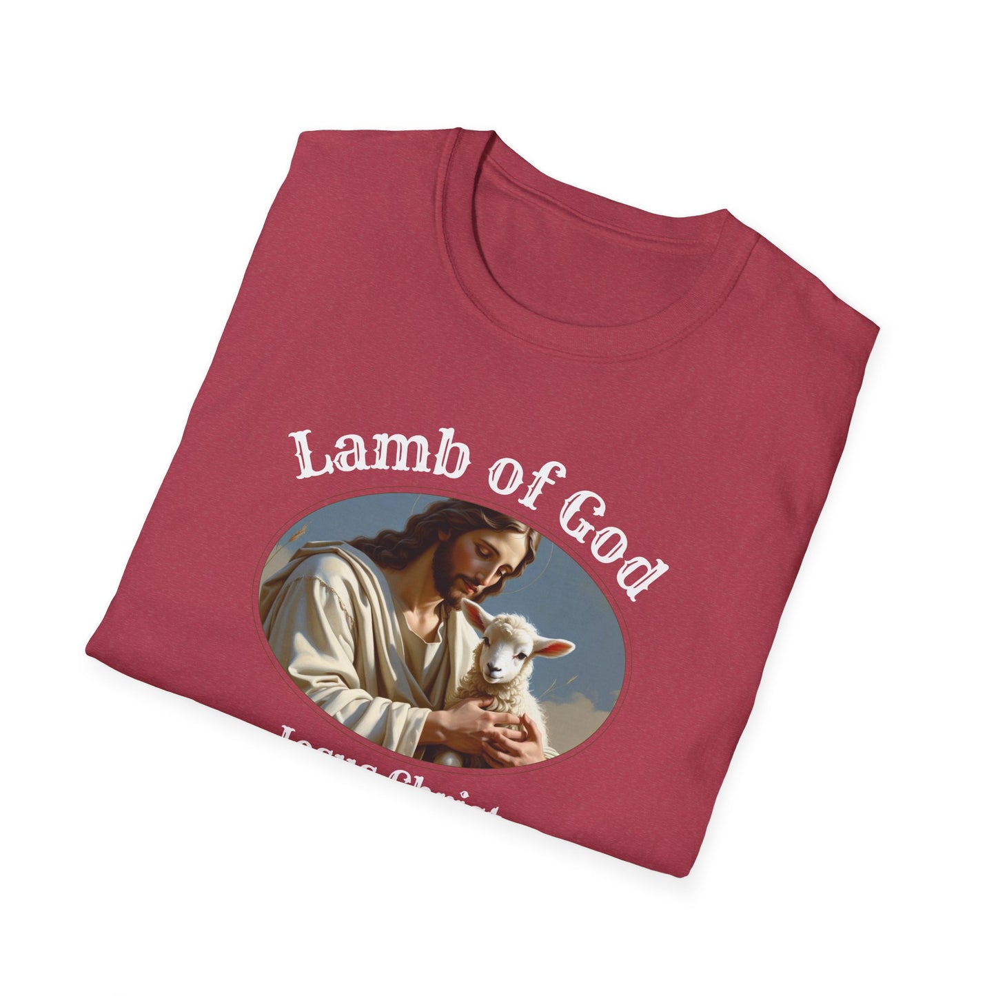 Christian Graphic Tee - Lamb Of God, Jesus Christ
