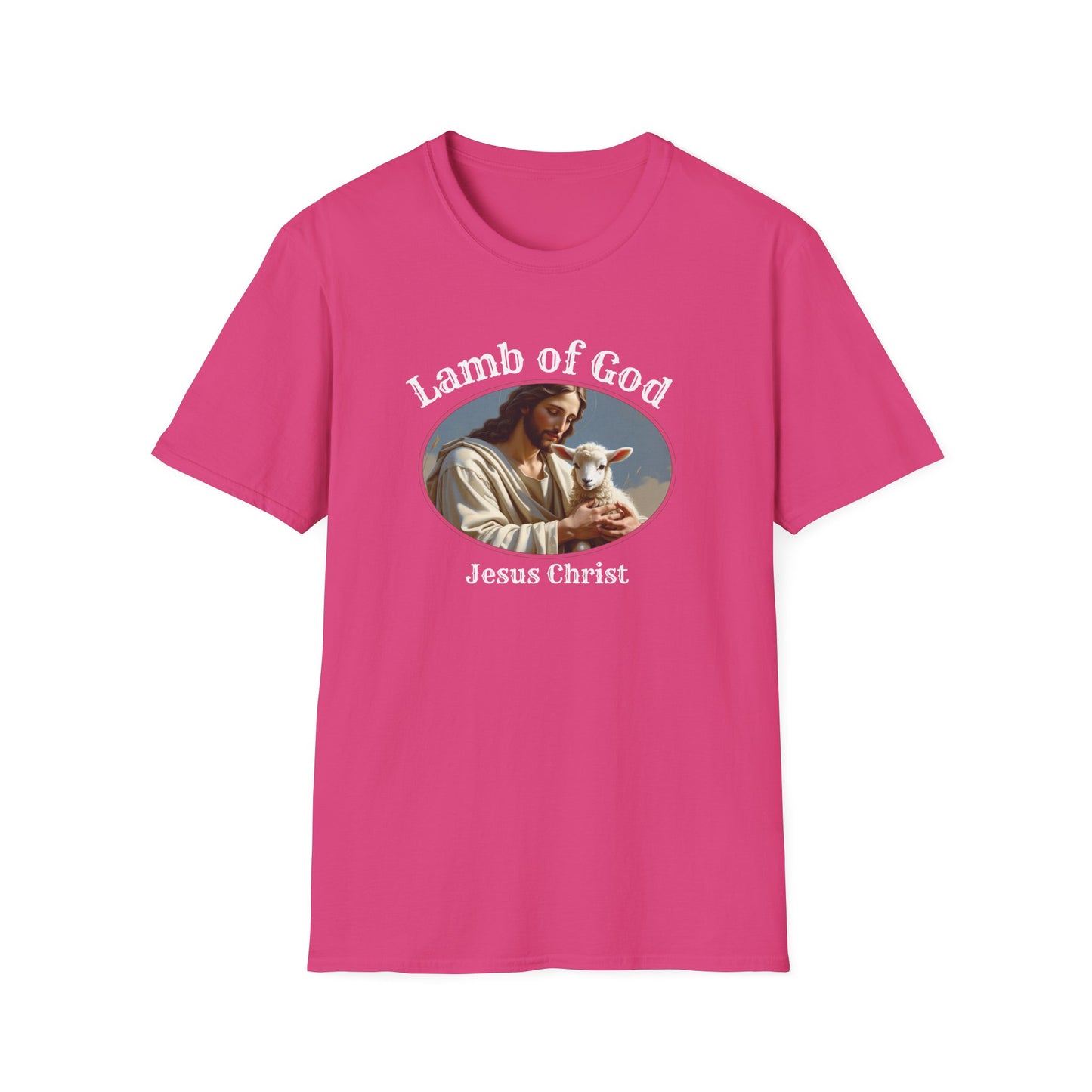 Christian Graphic Tee - Lamb Of God, Jesus Christ
