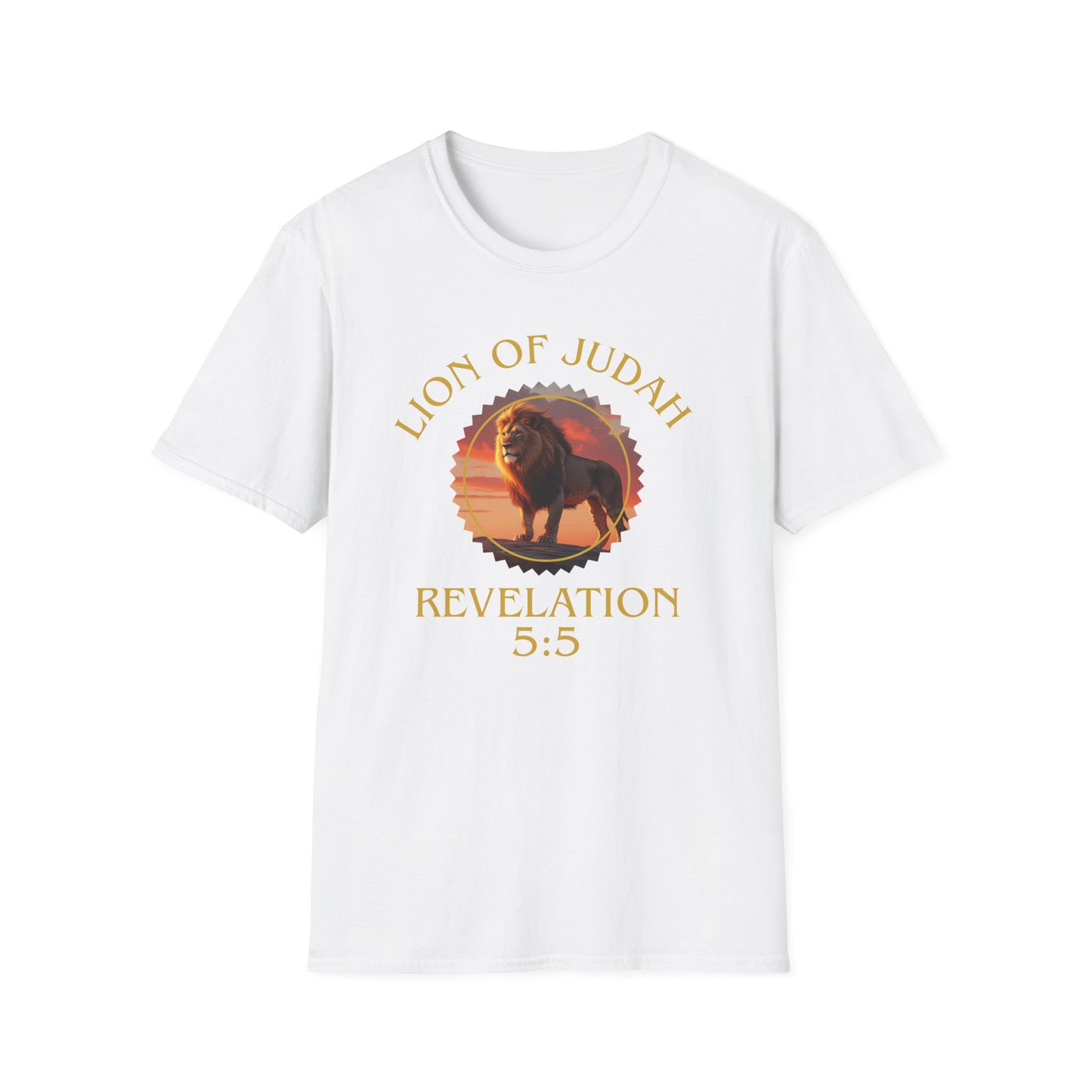 Lion of Judah Christian Unisex T-Shirt - Revelation 5:5