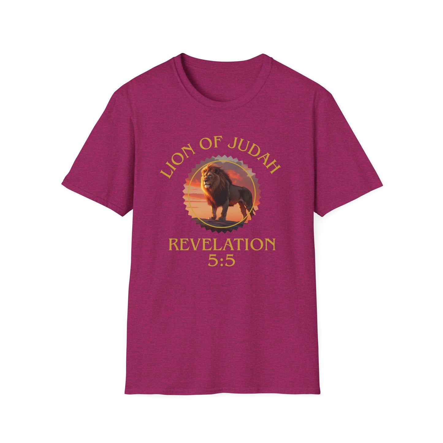 Lion of Judah Christian Unisex T-Shirt - Revelation 5:5