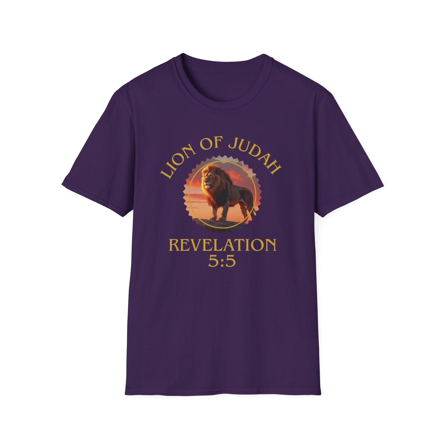Lion of Judah Christian Unisex T-Shirt - Revelation 5:5