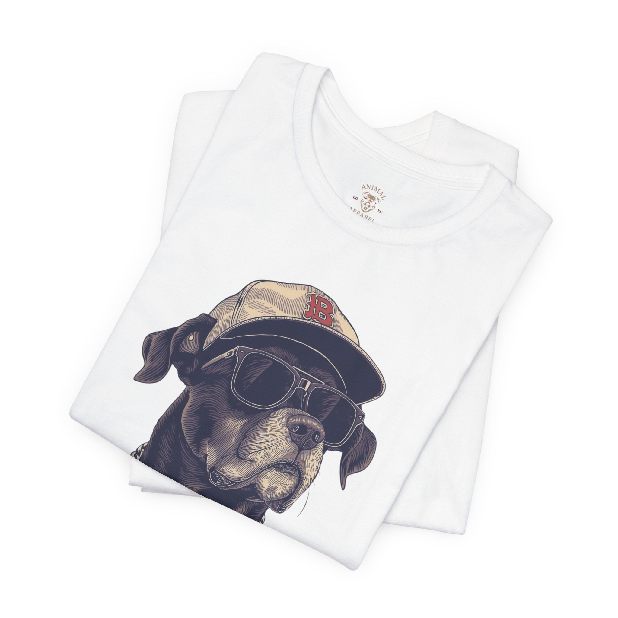 Cool Dog Graphic Tee — Graphic dog tee