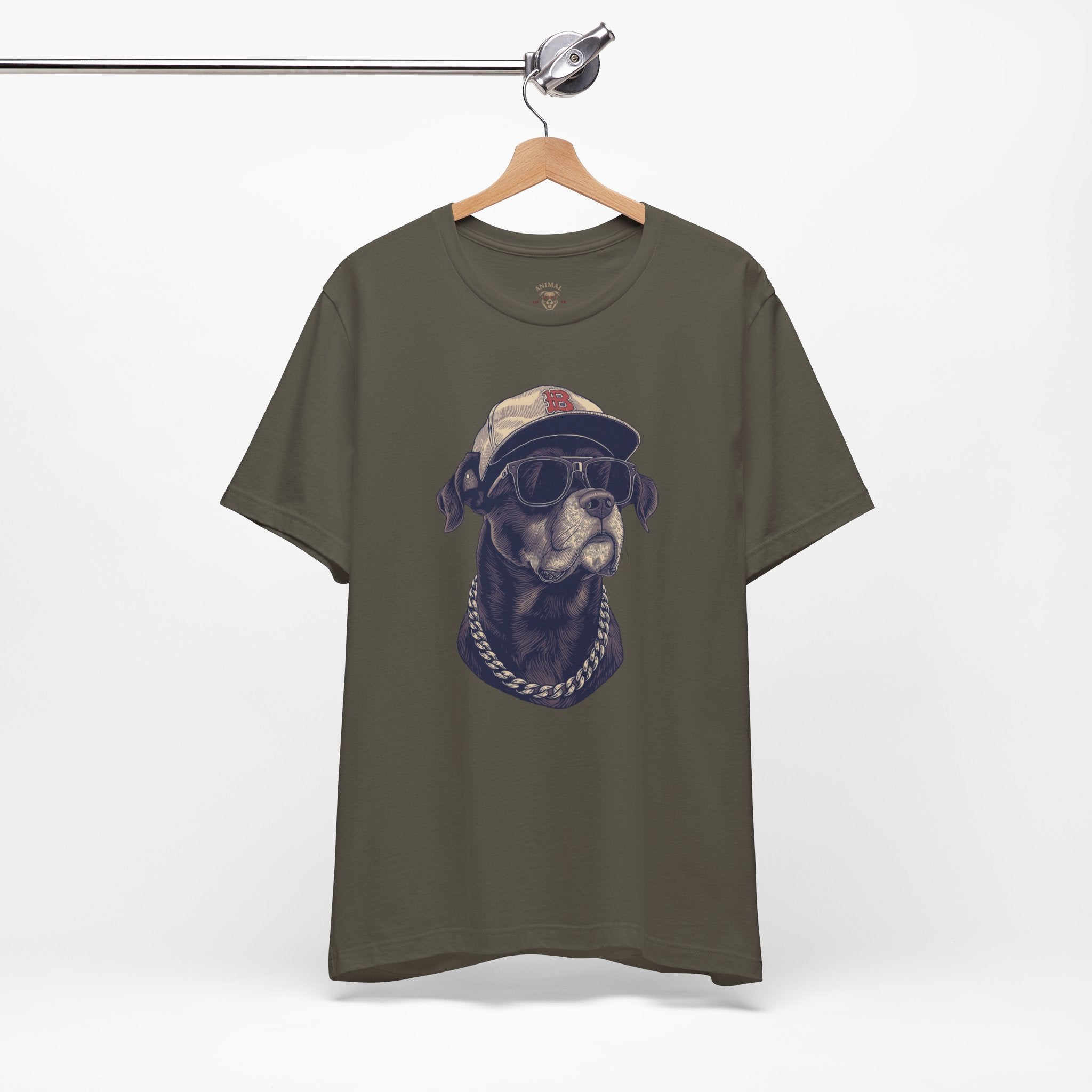Cool Dog Graphic Tee — Graphic dog tee
