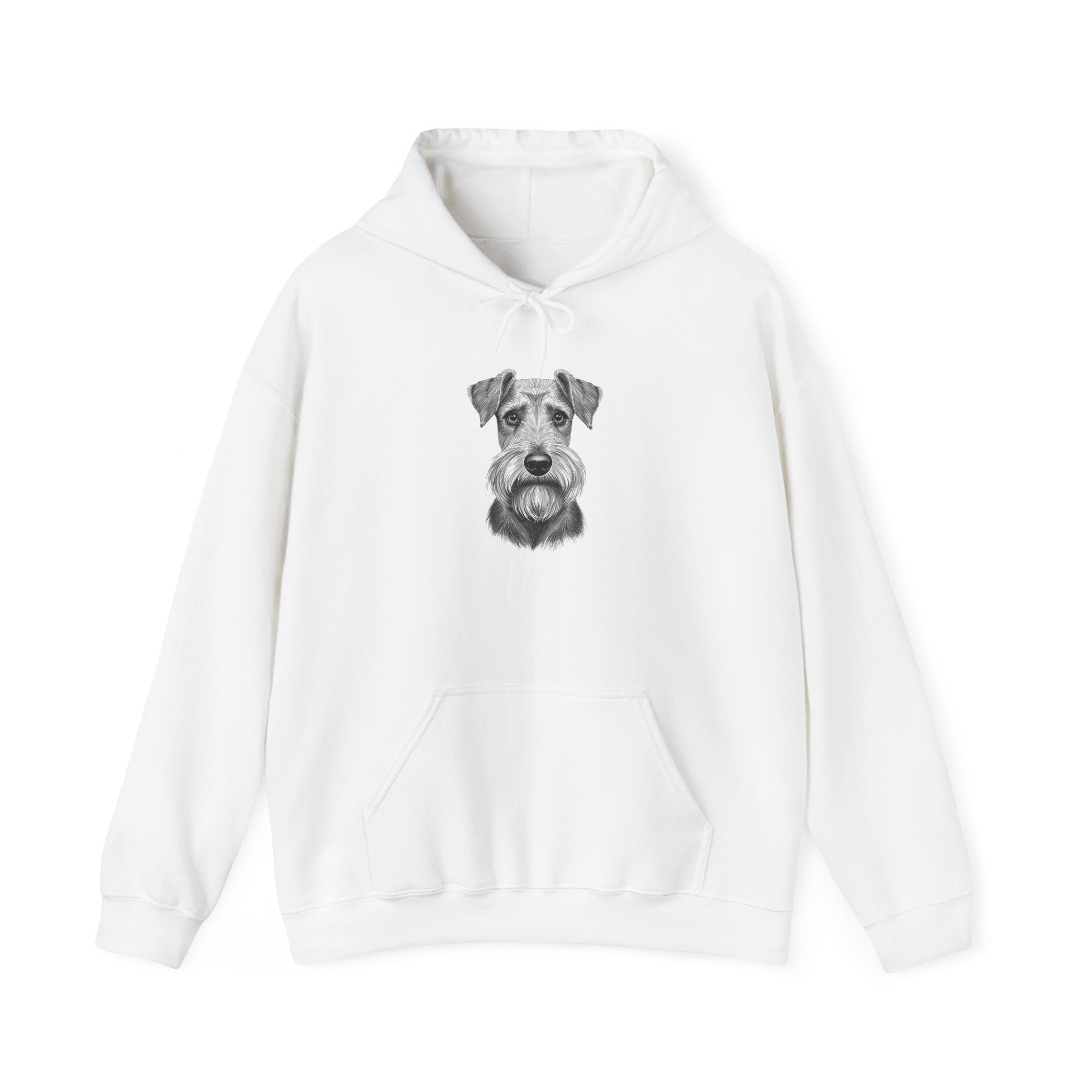 Airedale Terrier Hoodie - Realistic Dog Portrait Sweatshirt for Pet Lovers