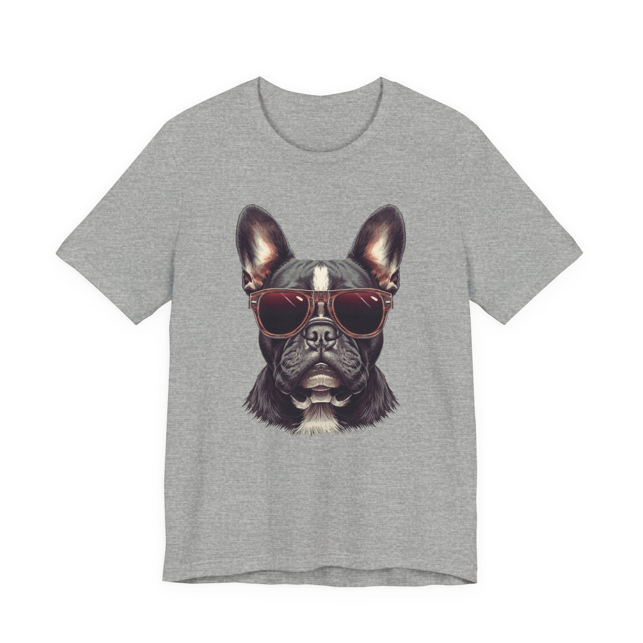 French Bulldog with Sunglasses T-Shirt