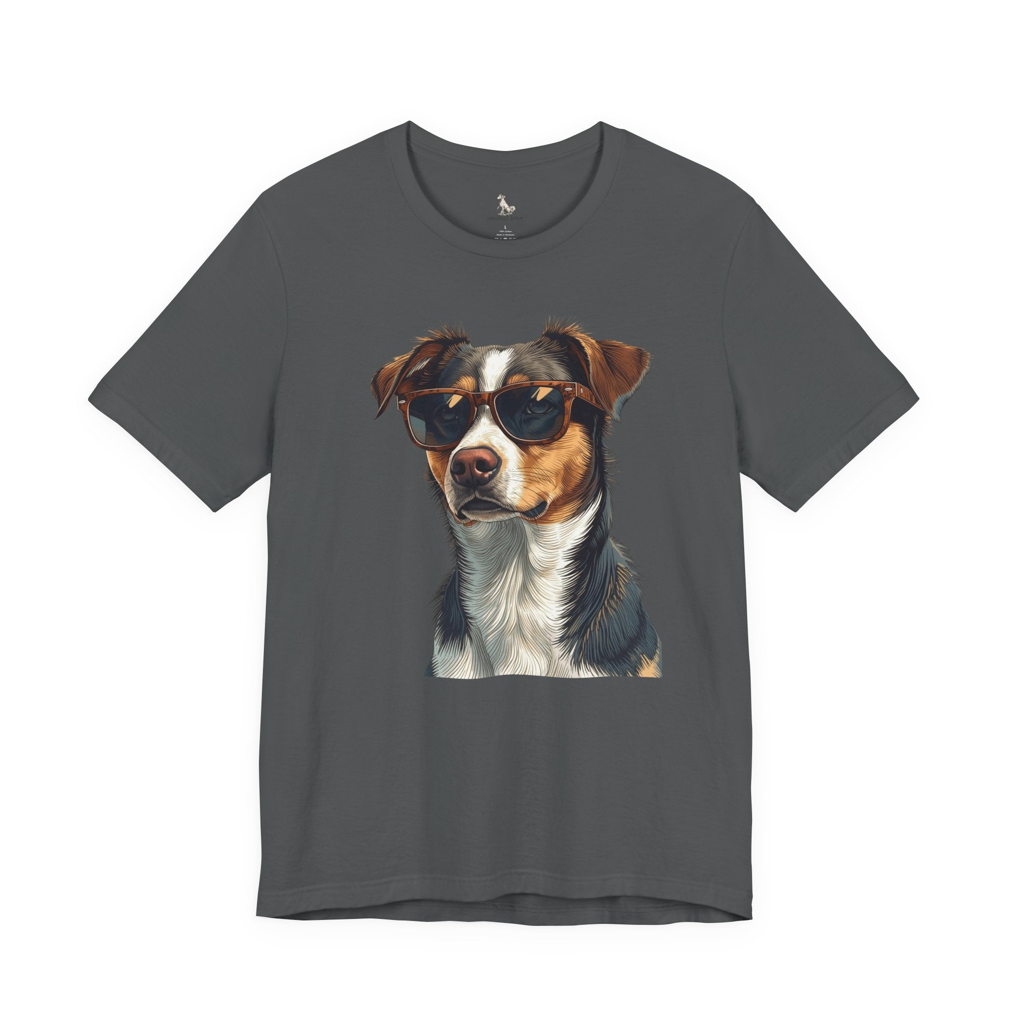 Cool Sunglasses Dog T‑Shirt - Cool Dog Graphic Tee