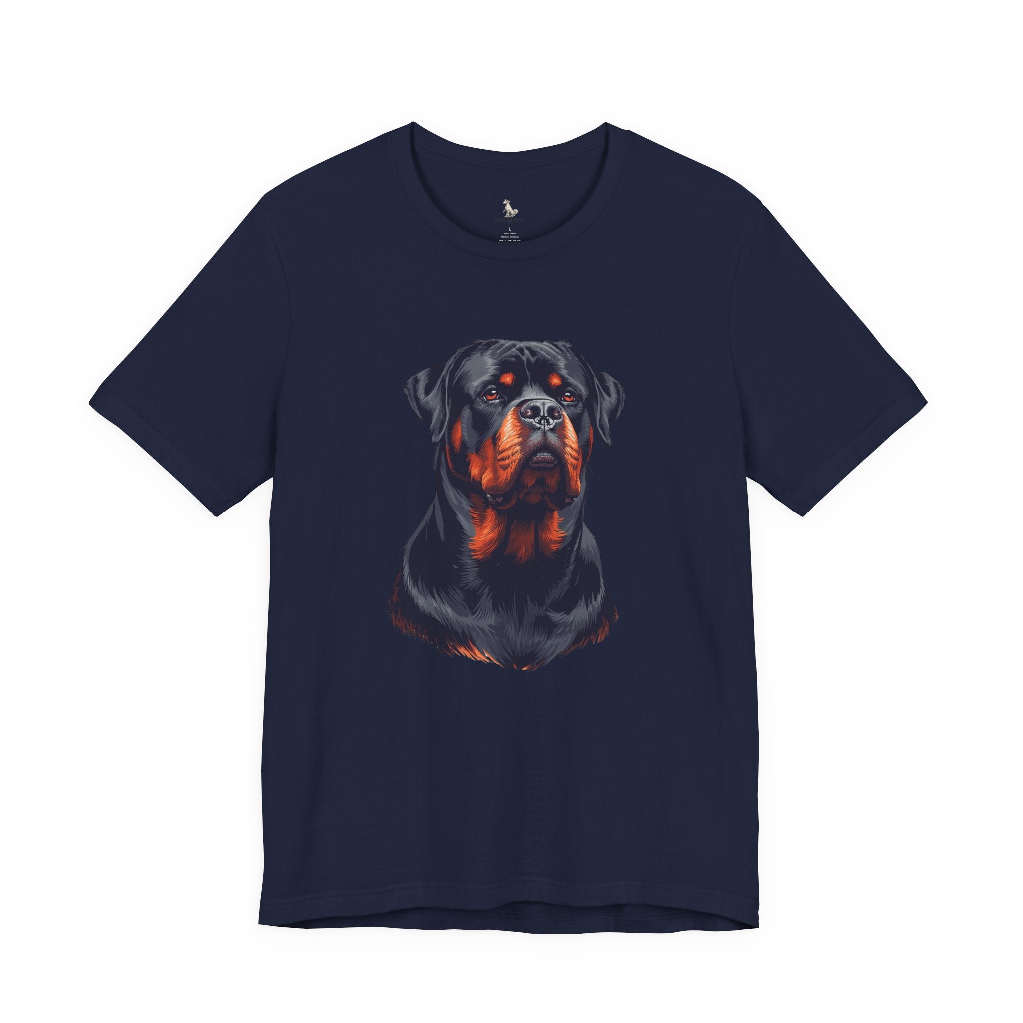 Rottweiler Portrait T-Shirt — Dog Head Tee for Rottweiler Lovers