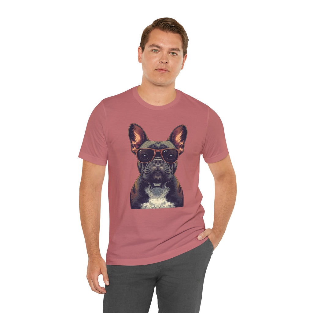 Chill French Bulldog Sunglasses Tee