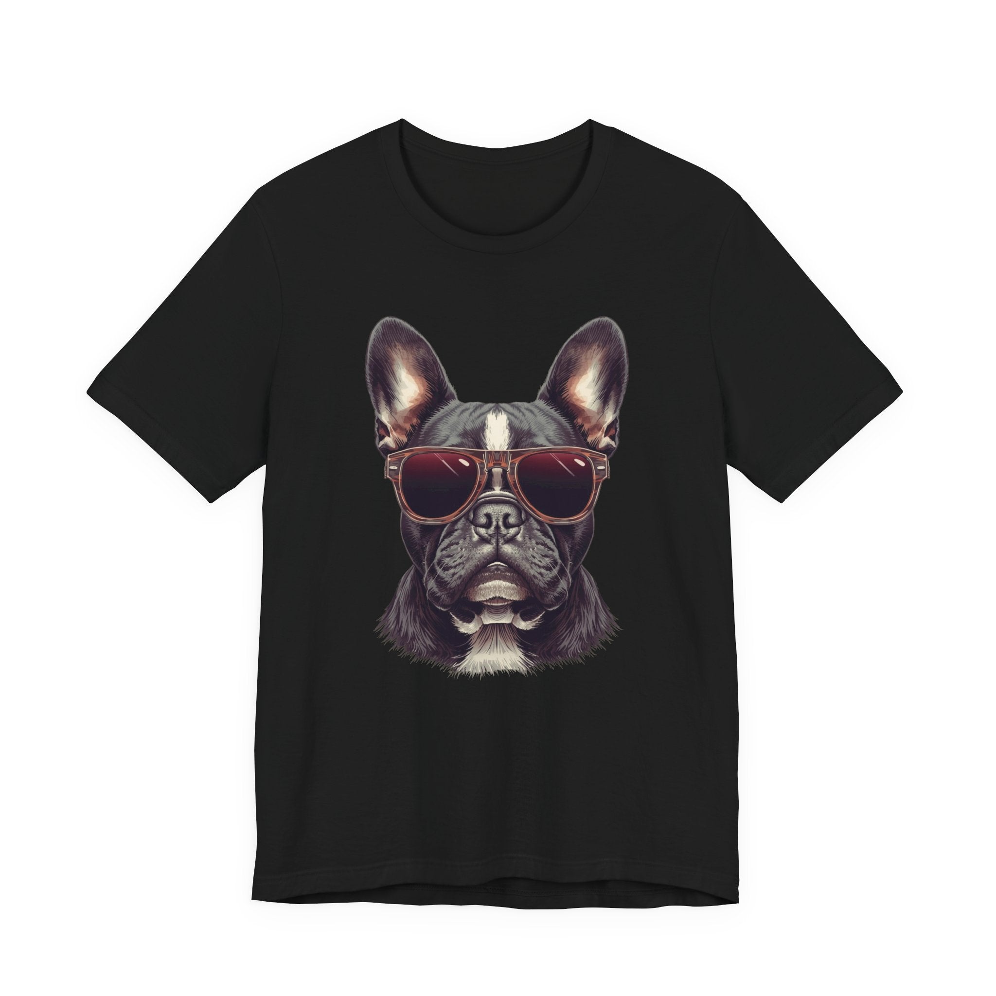 French Bulldog with Sunglasses T-Shirt