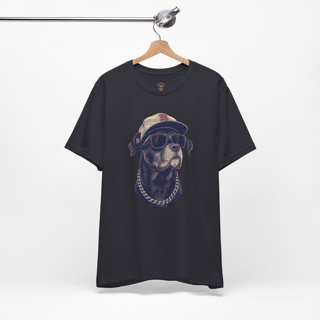 Cool Dog Graphic Tee — Graphic dog tee