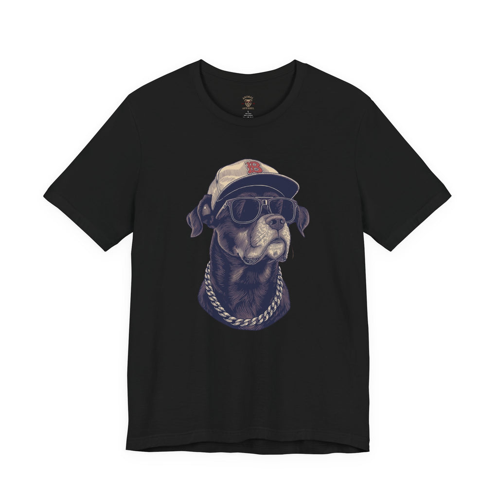 Cool Dog Graphic Tee — Graphic dog tee