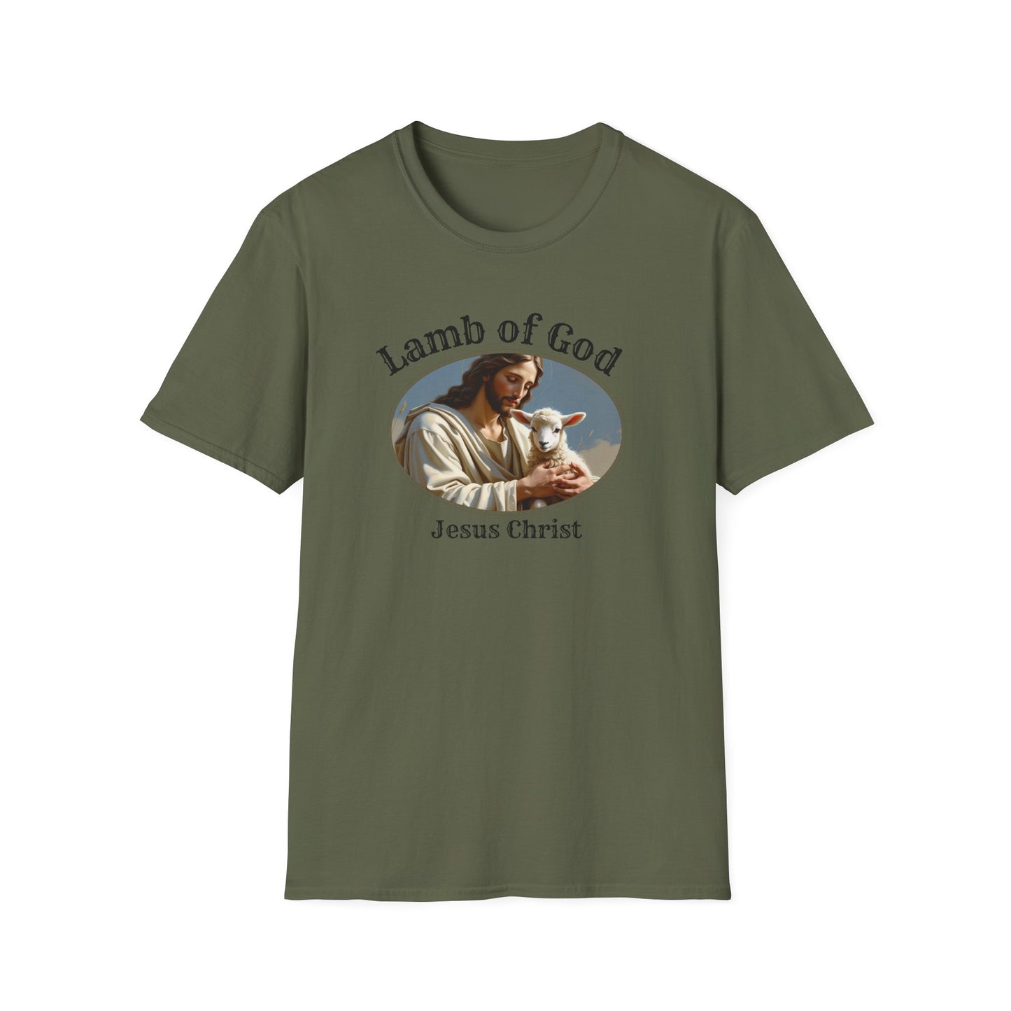Christian Graphic Tee - Lamb Of God, Jesus Christ