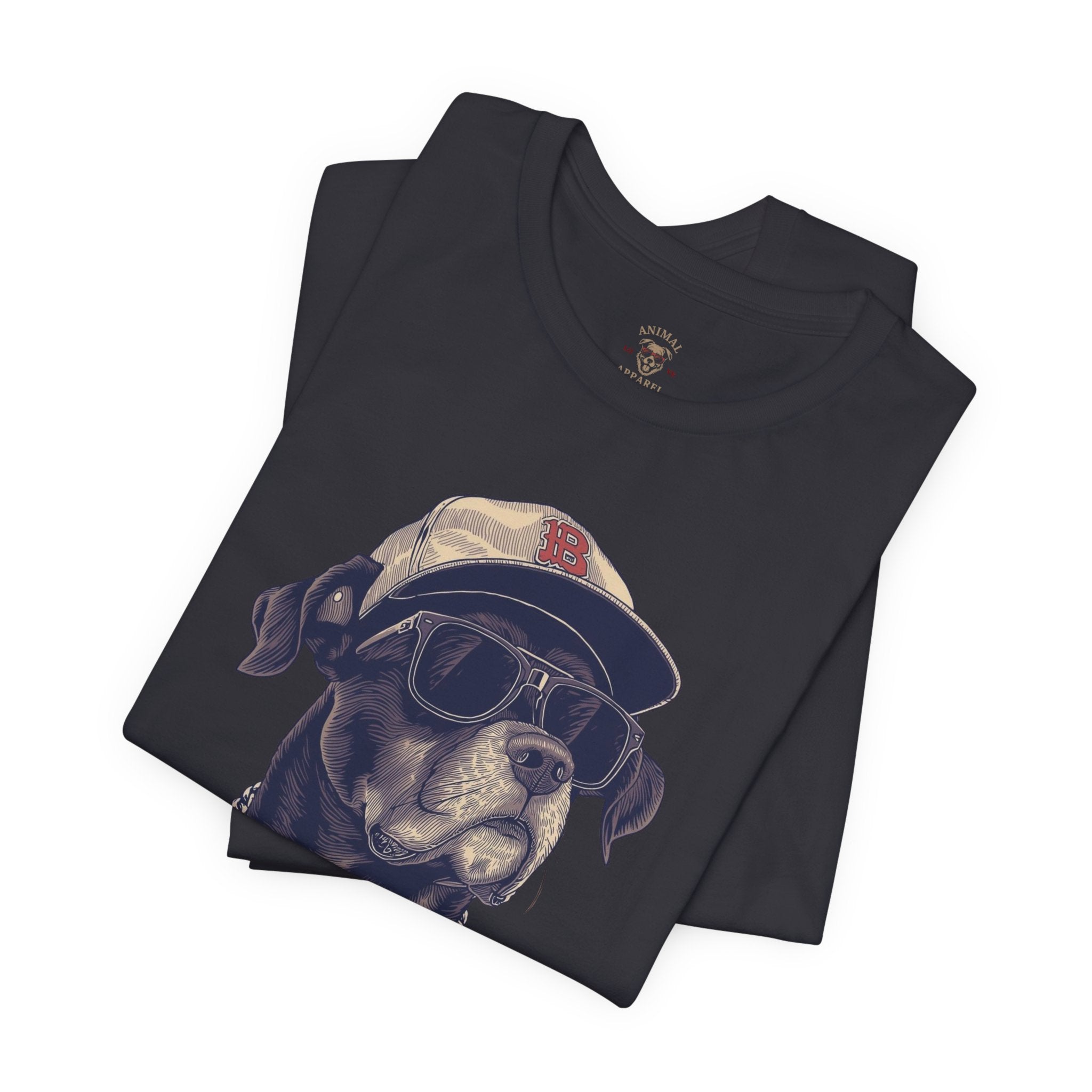 Cool Dog Graphic Tee — Graphic dog tee