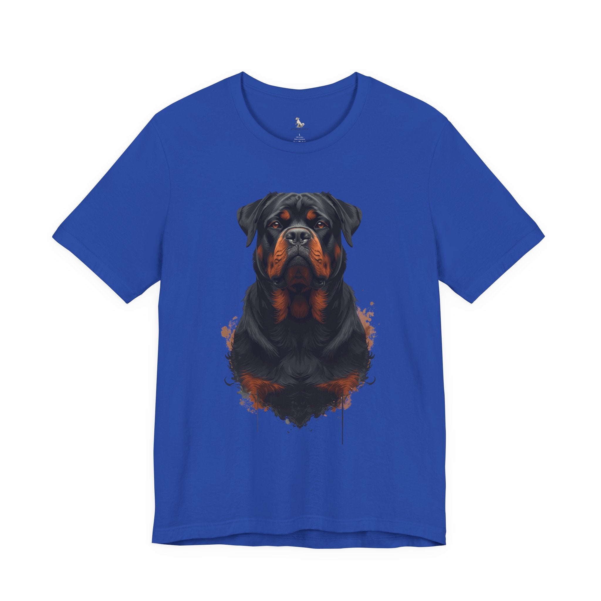 Rottweiler Portrait T‑Shirt — Realistic Dog Lover Tee