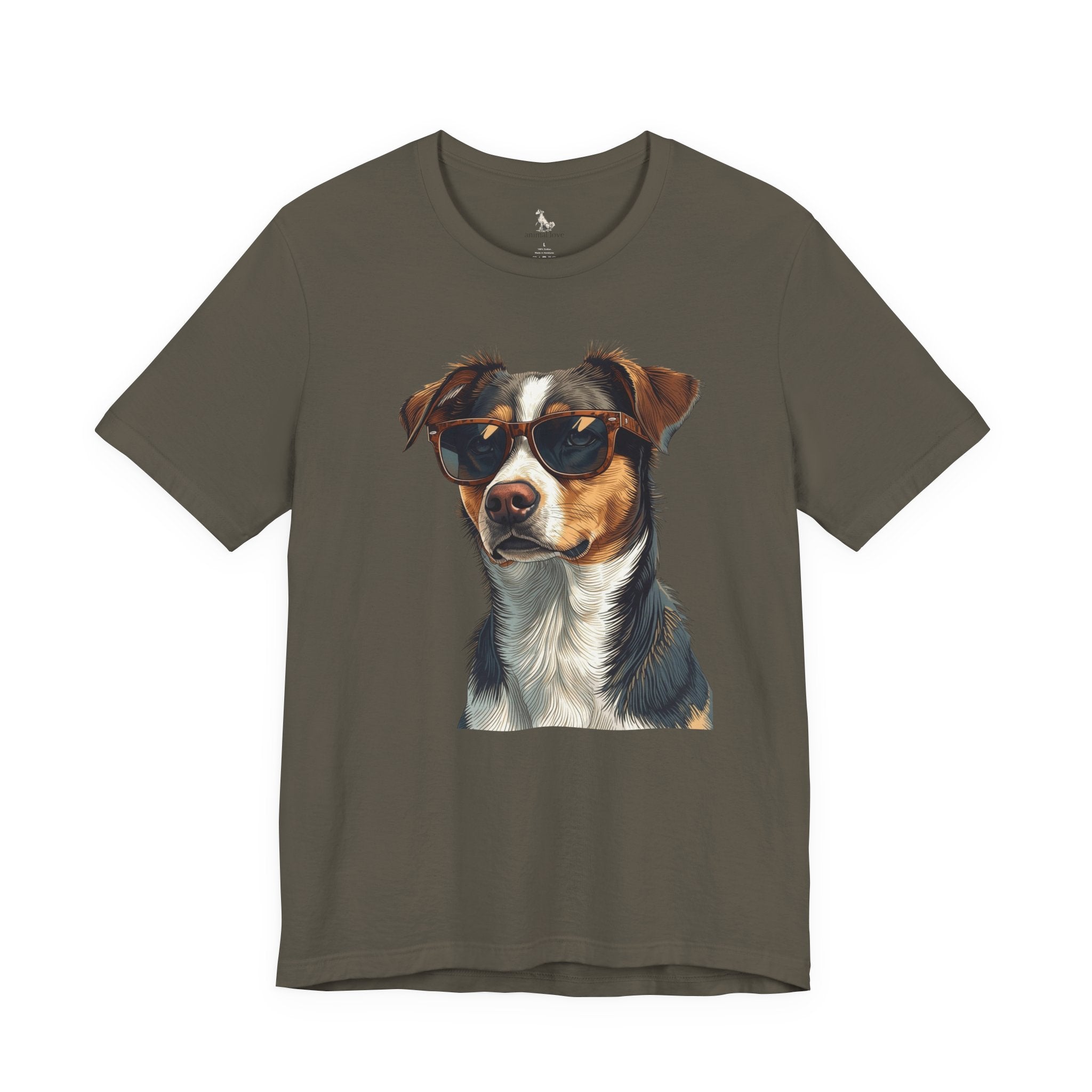 Cool Sunglasses Dog T‑Shirt - Cool Dog Graphic Tee