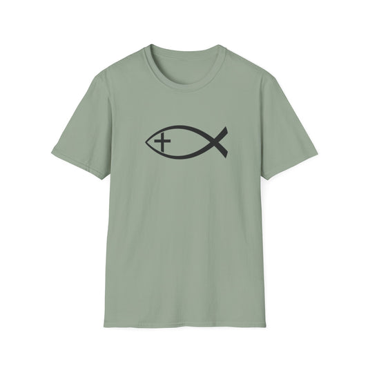 Ichthys Jesus Fish symbol T-shirt Unisex
