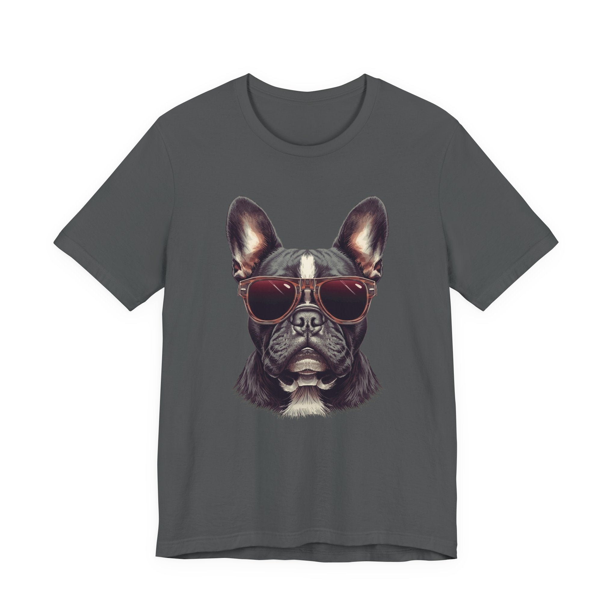 French Bulldog with Sunglasses T-Shirt