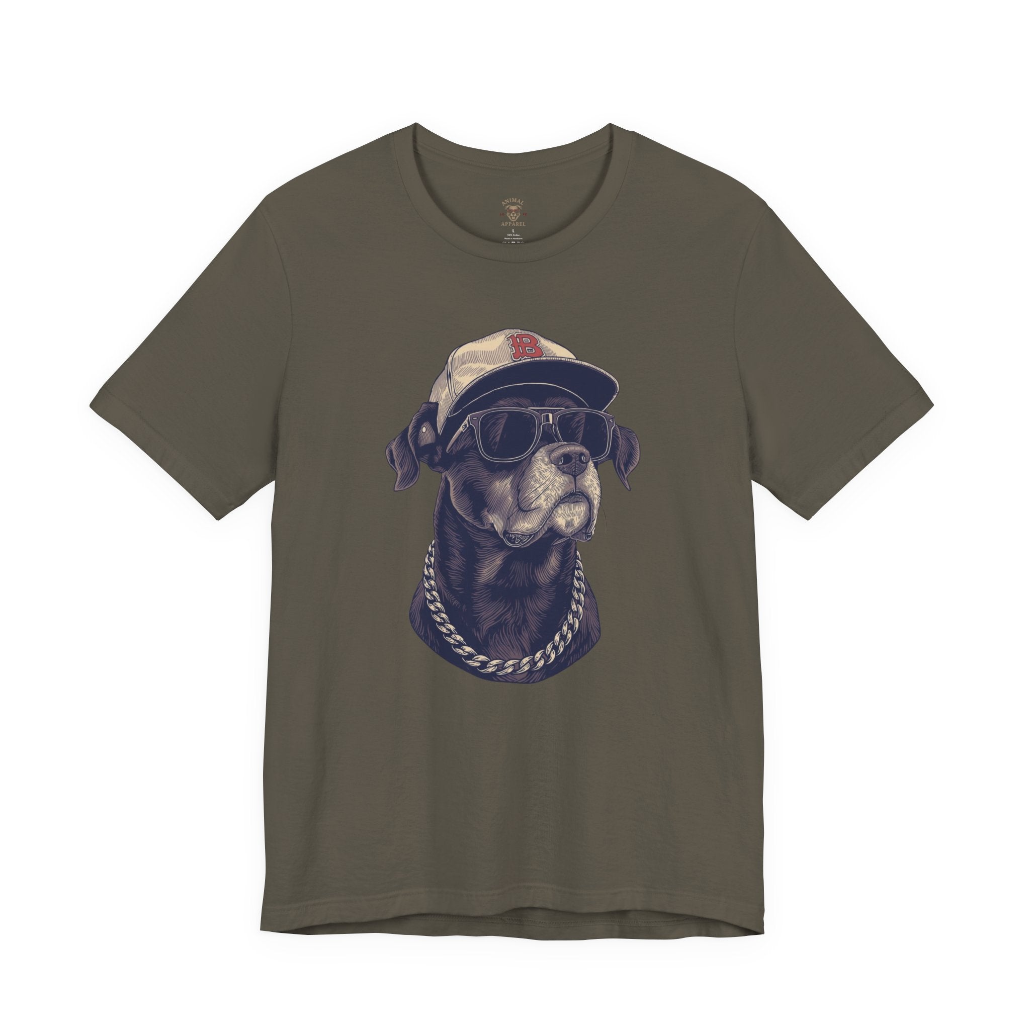 Cool Dog Graphic Tee — Graphic dog tee
