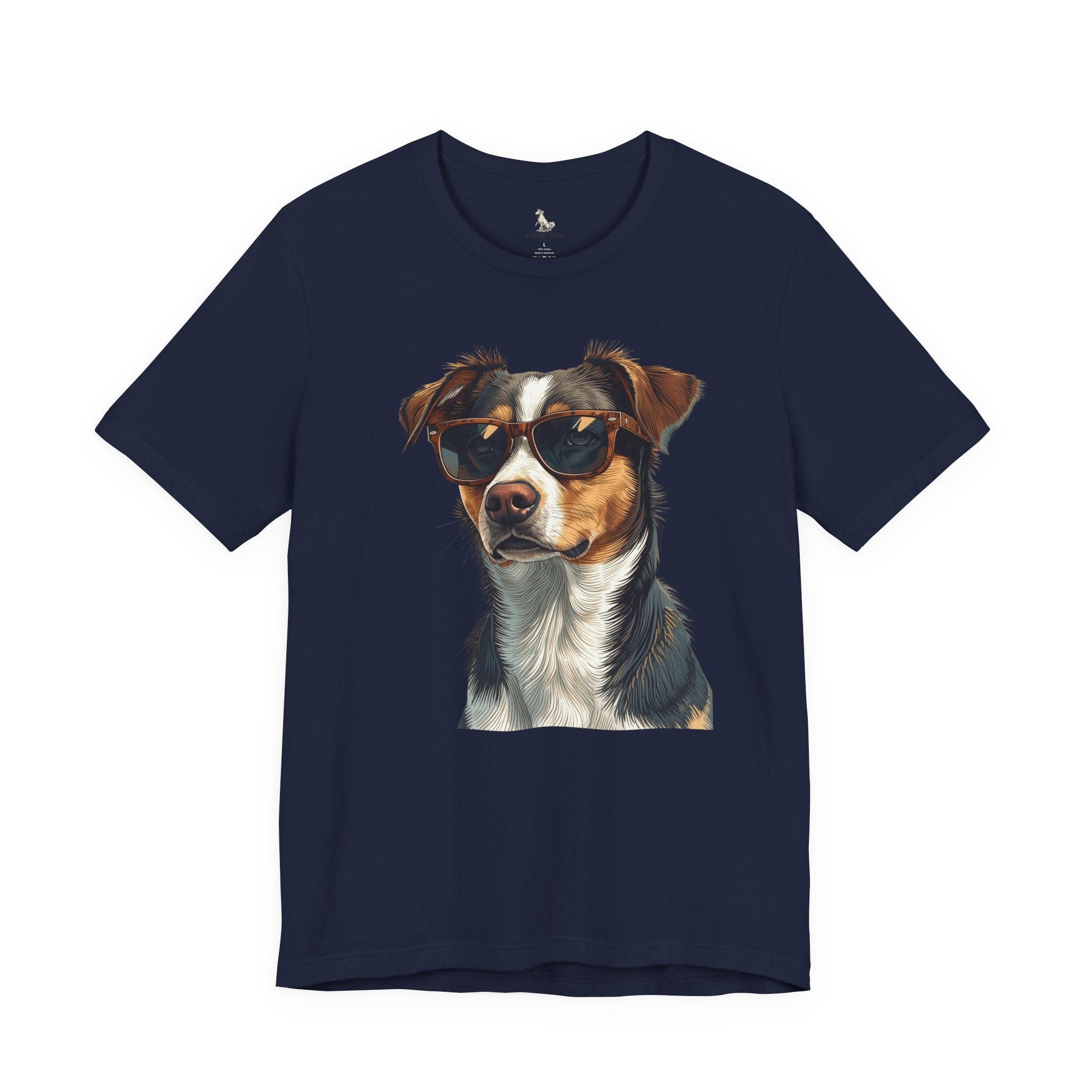 Cool Sunglasses Dog T‑Shirt - Cool Dog Graphic Tee