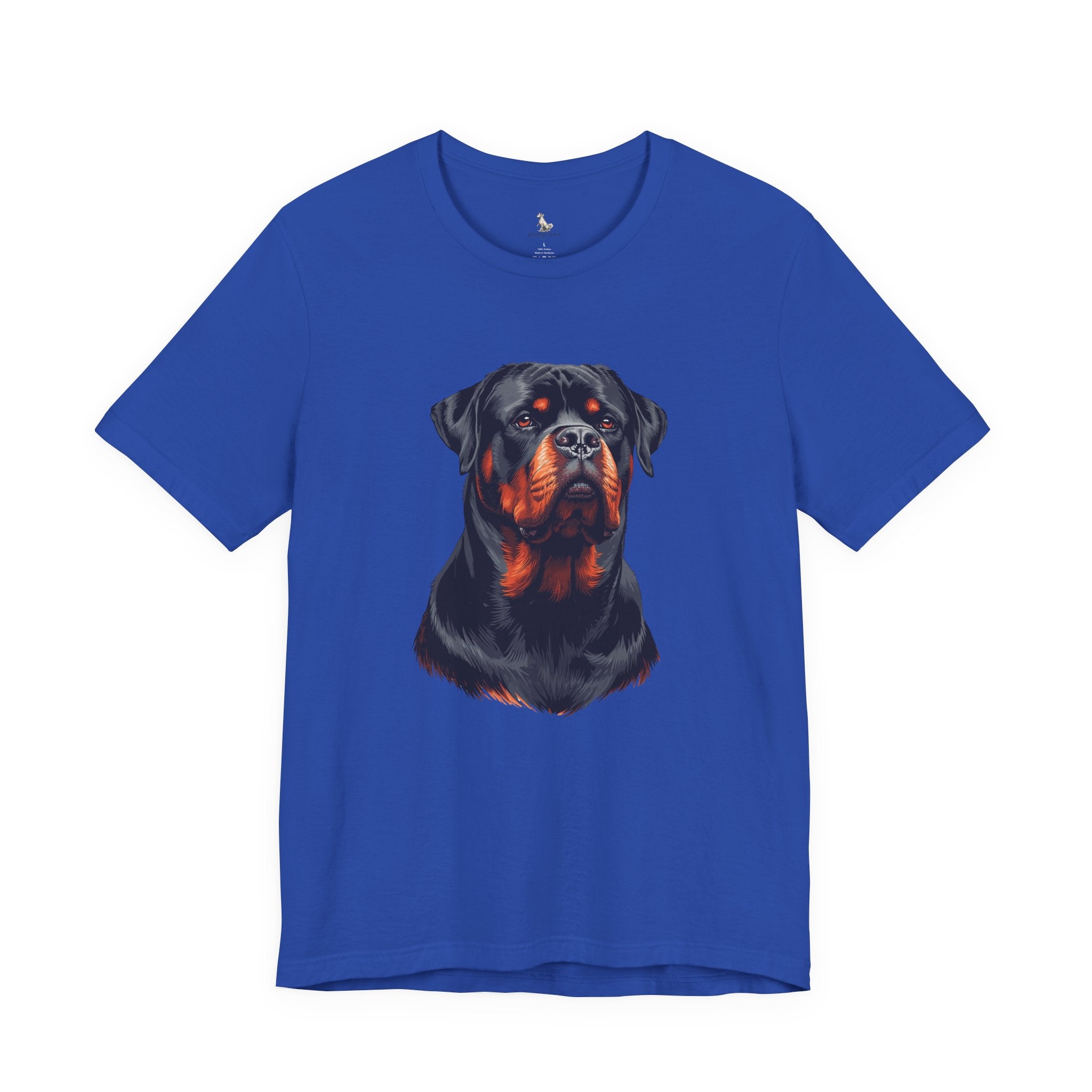 Rottweiler Portrait T-Shirt — Dog Head Tee for Rottweiler Lovers