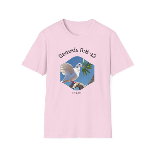 Dove signal of Peace  "Genesis 8:8–12" Unisex T-Shirt